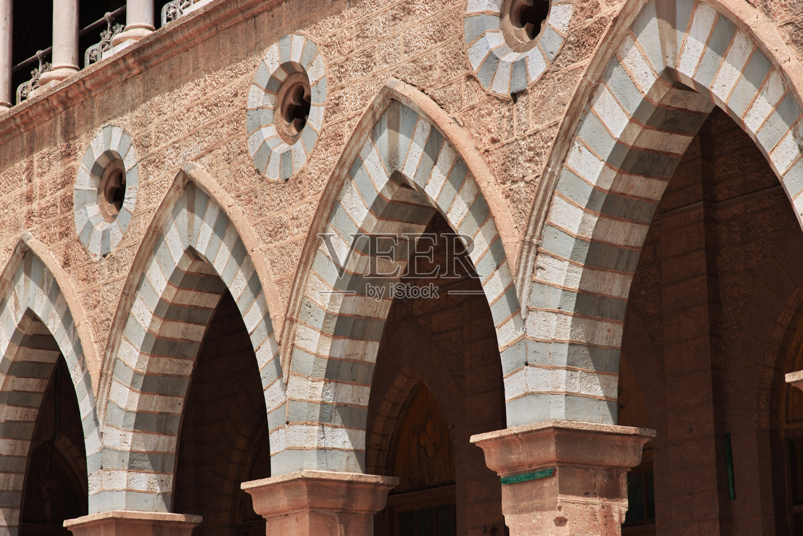 巴基斯坦卡拉奇的弗雷尔霍尔复古宫殿照片摄影图片