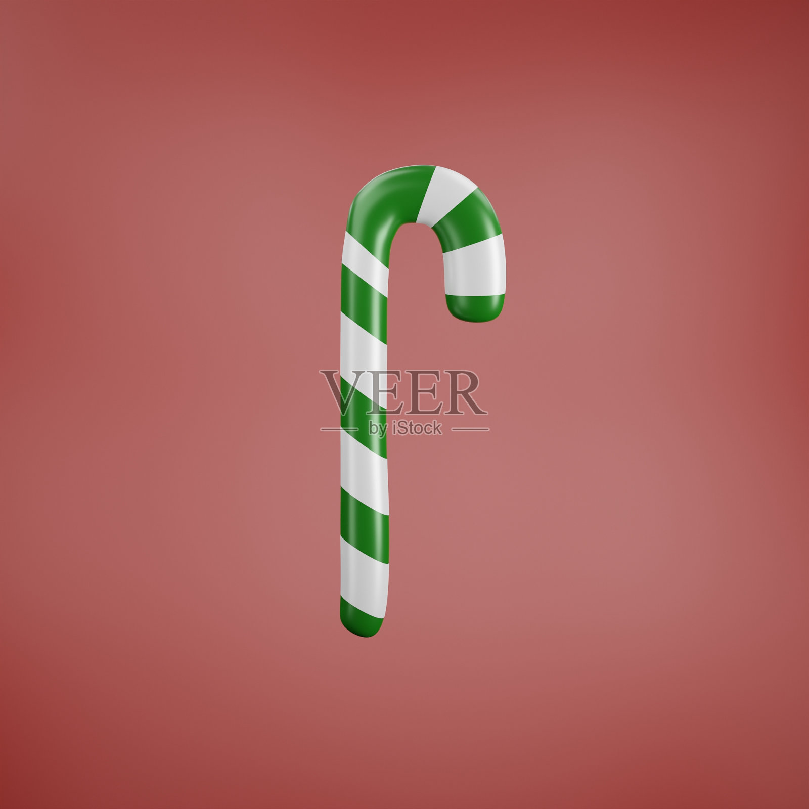 圣诞拐杖糖，圣诞礼物，绿色照片摄影图片