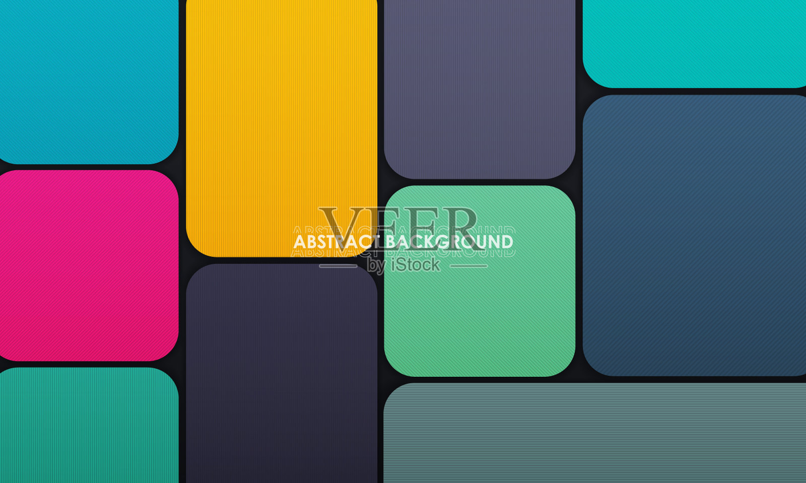 现代抽象几何线条彩色背景插画图片素材