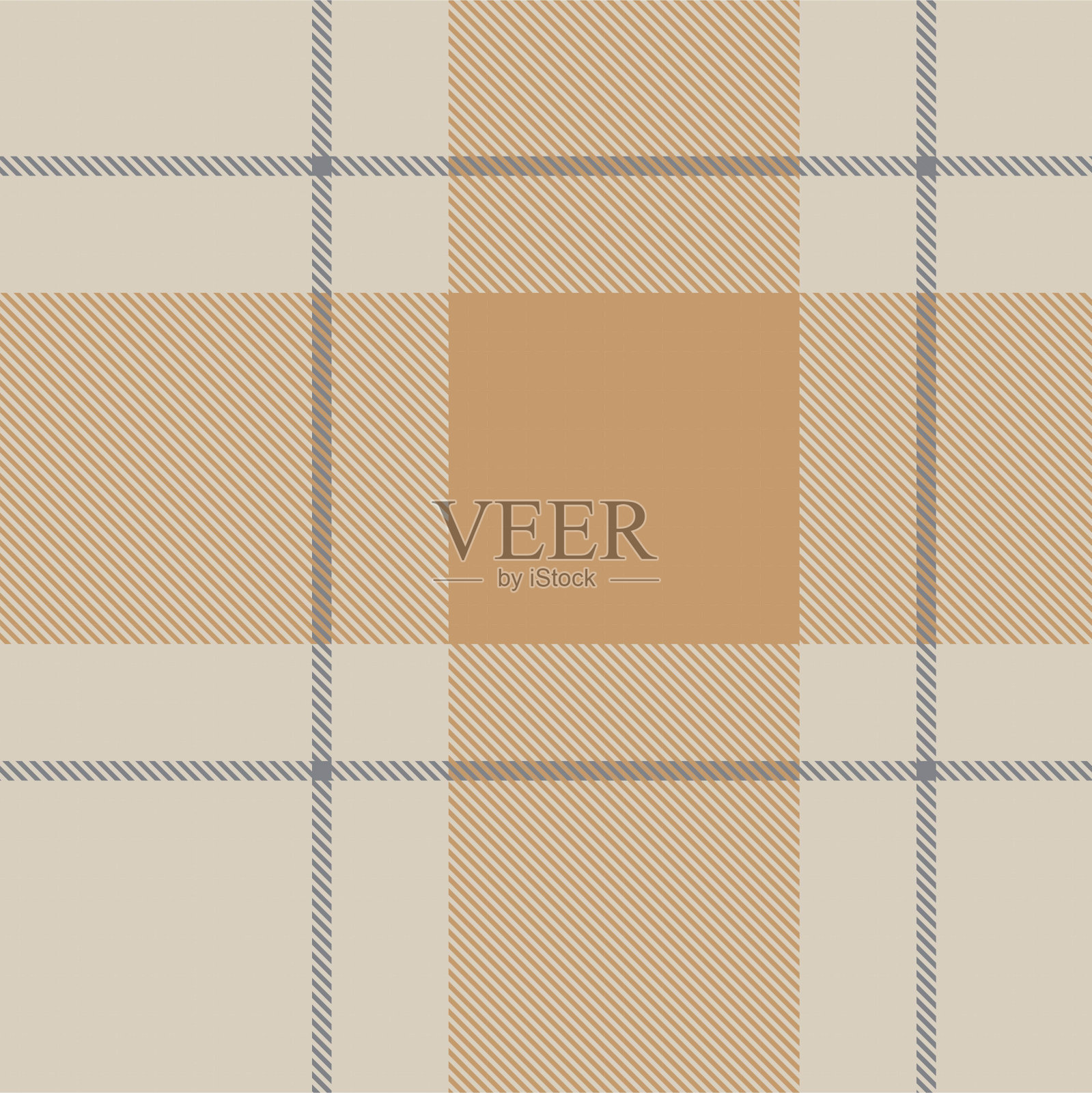 棕色最小格纹纹理无缝图案插画图片素材