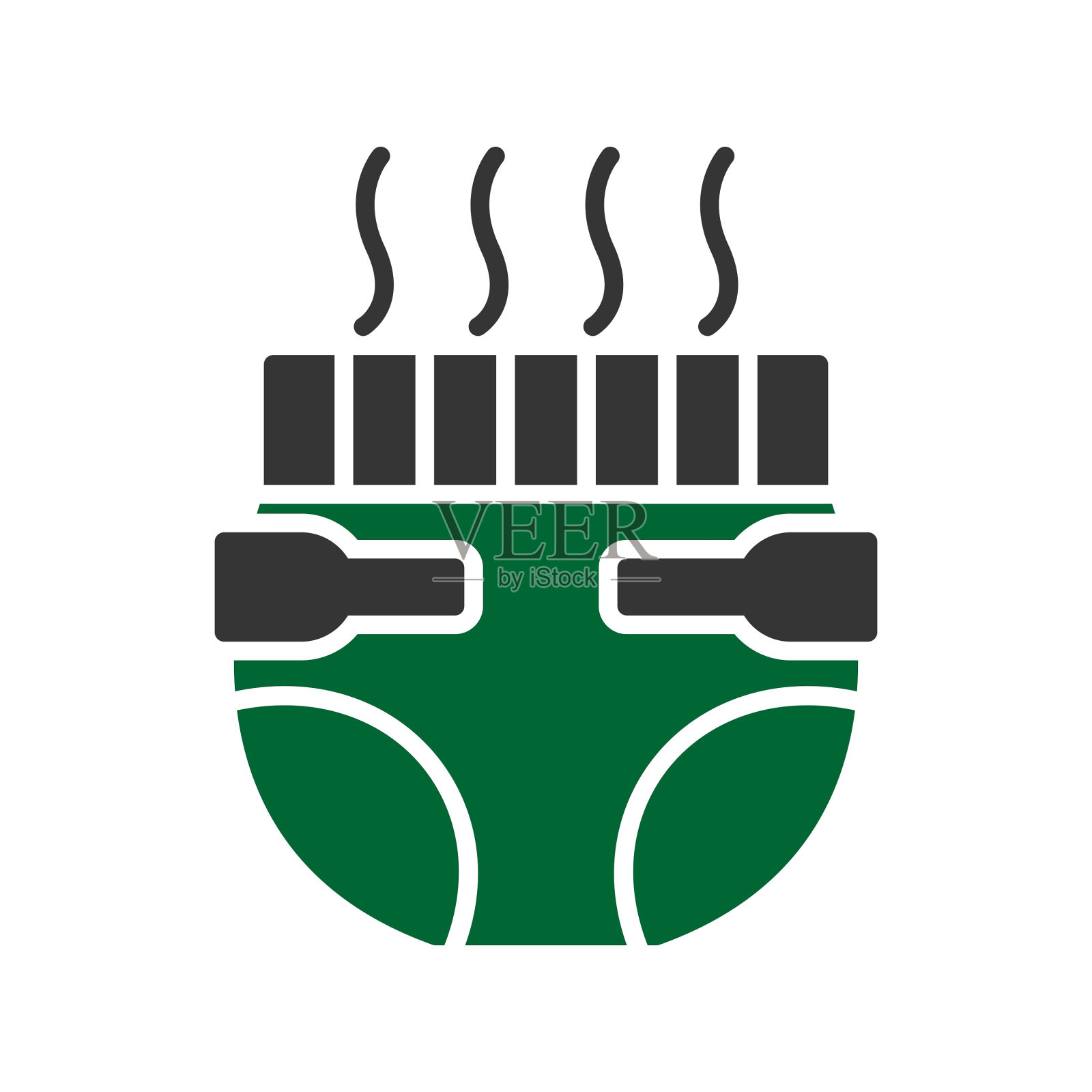 婴儿尿布图标插画图片素材