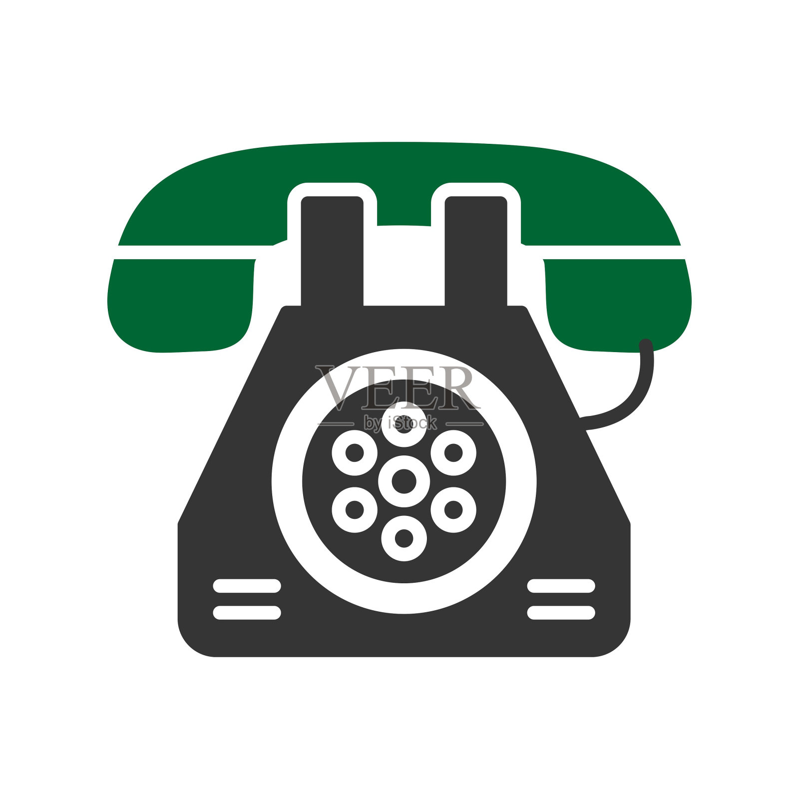 电话图标插画图片素材