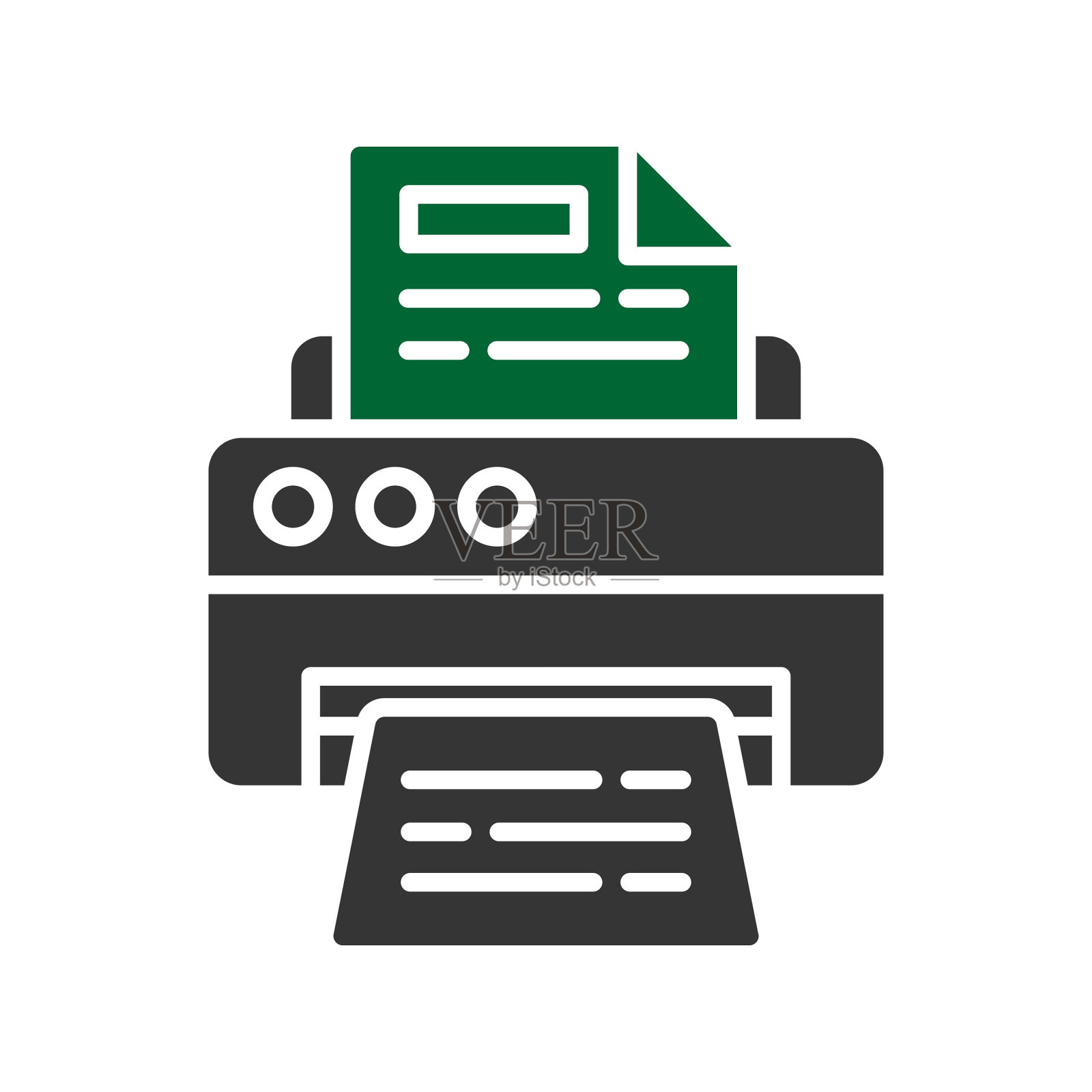 打印机图标插画图片素材