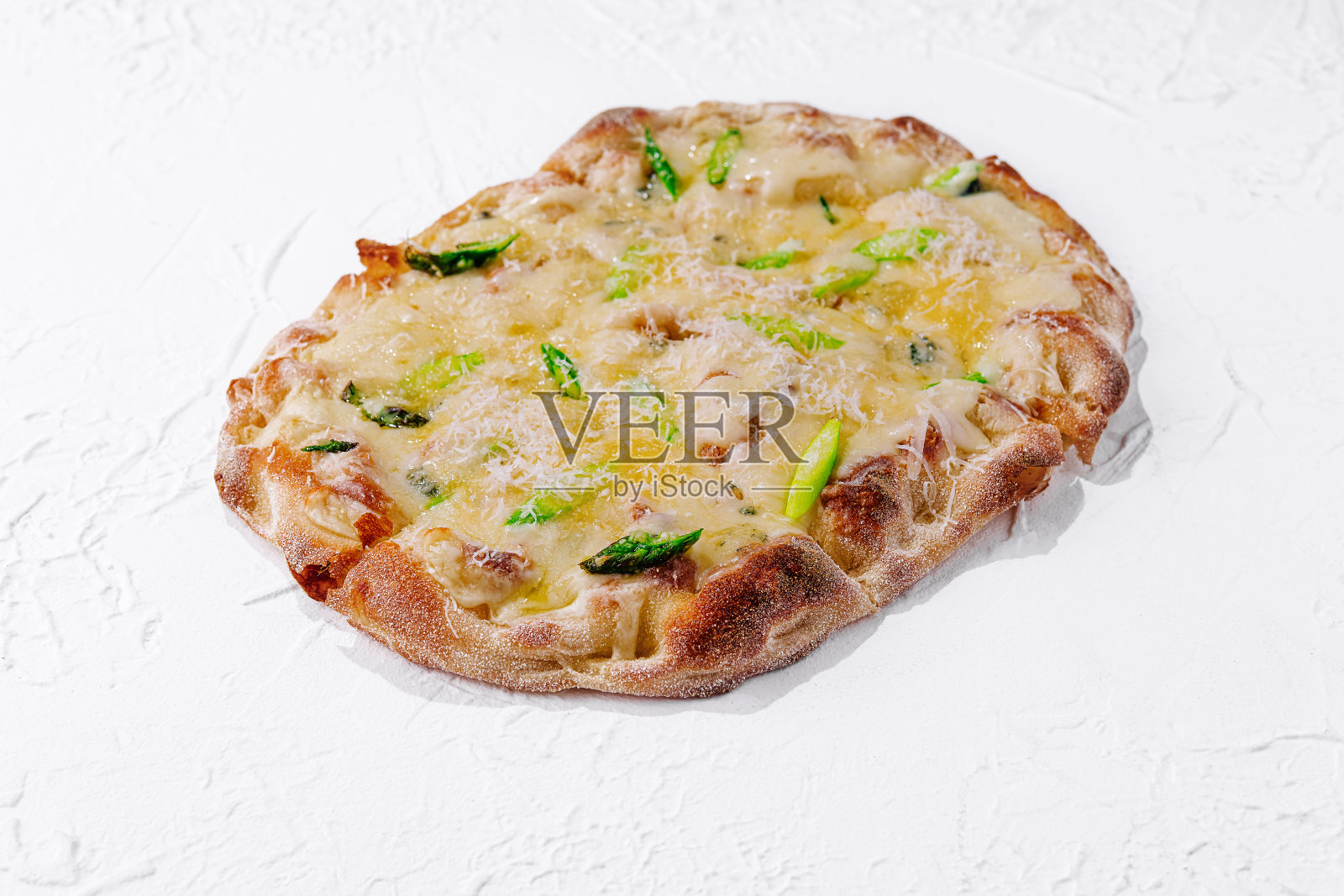 四块芝士披萨照片摄影图片