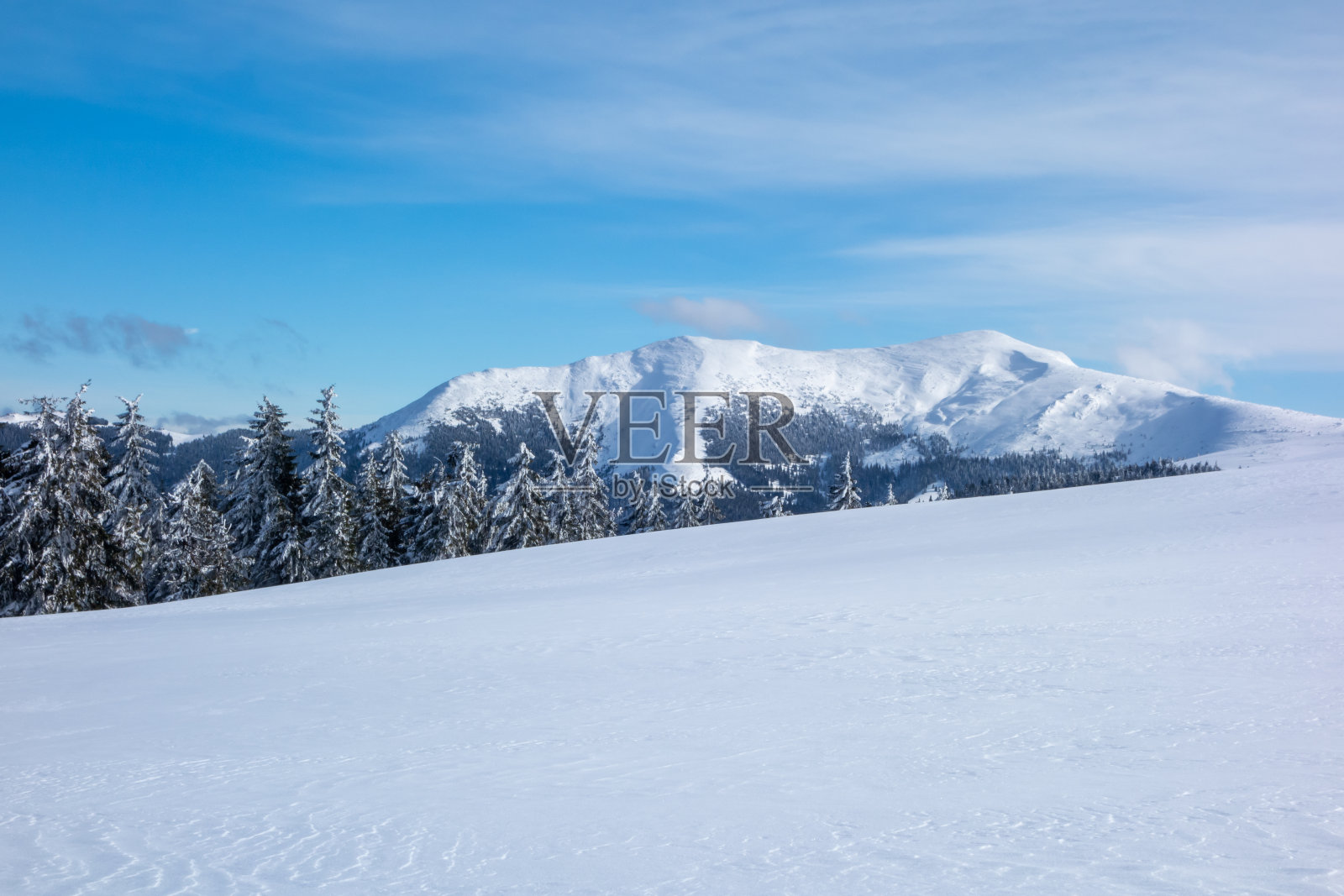 冬天的风景照片摄影图片