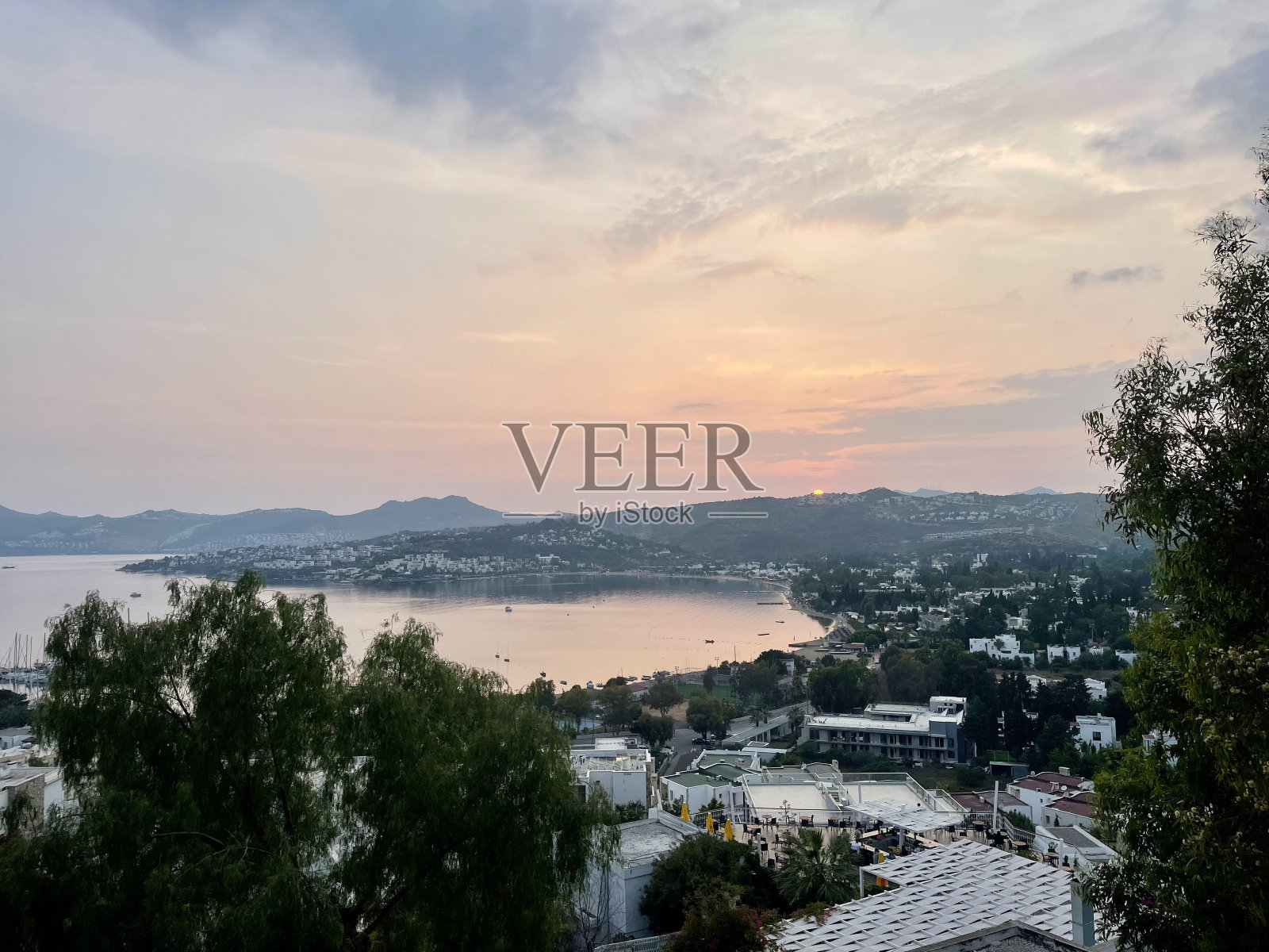 博德鲁姆/ Bitez日落照片摄影图片