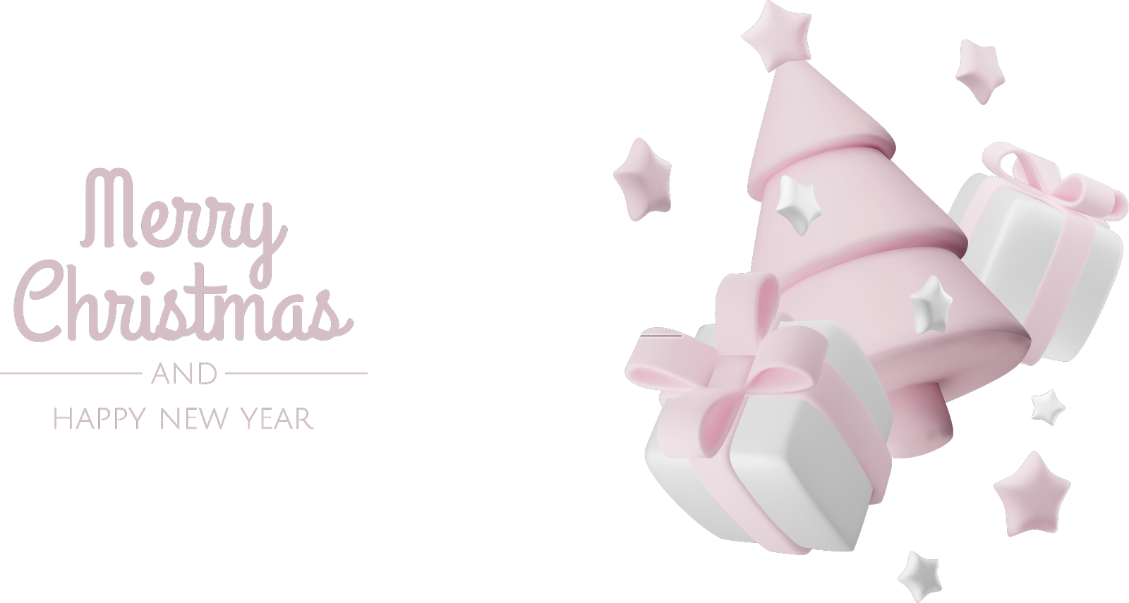 新年快乐，圣诞快乐设计元素图片