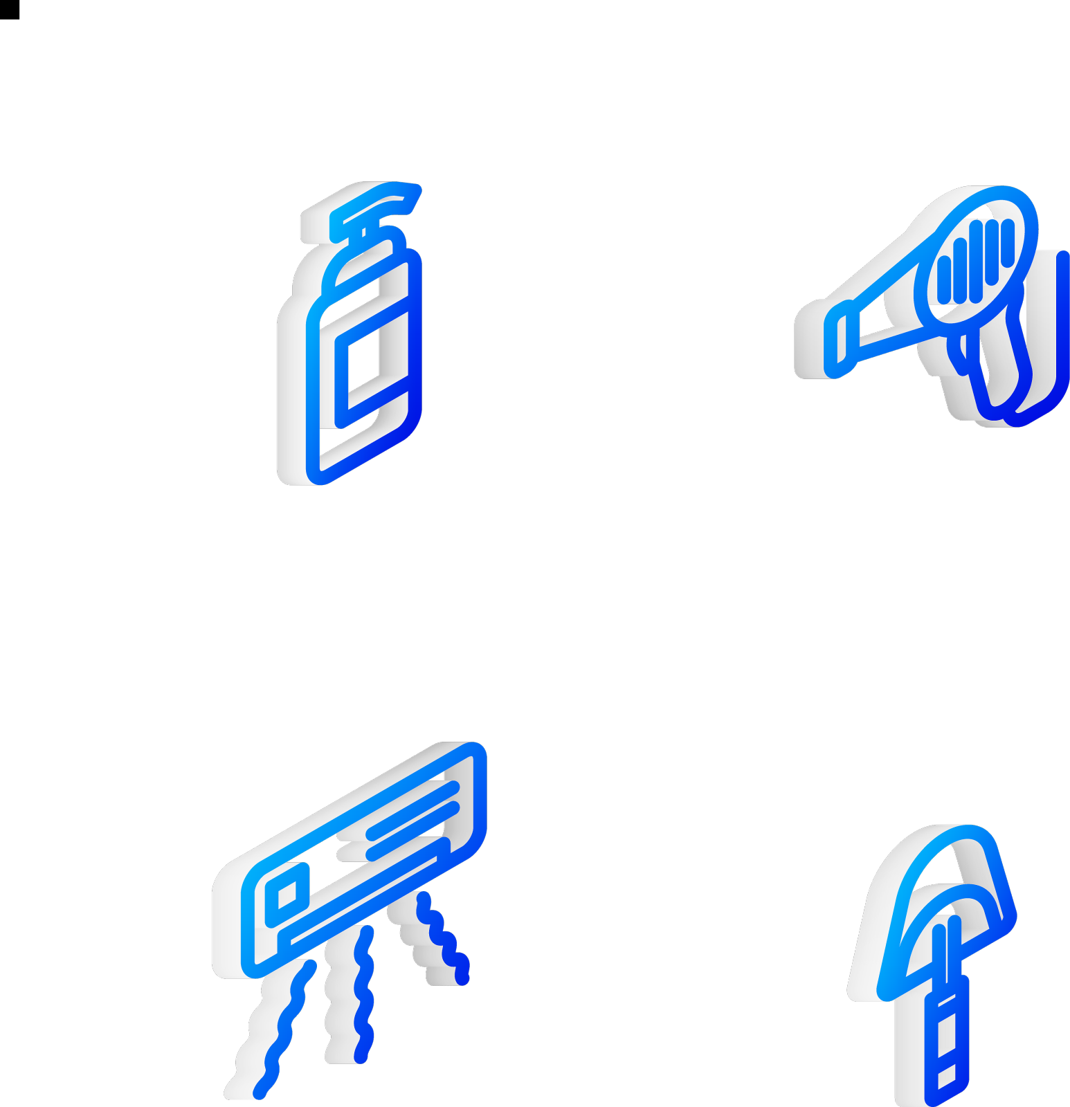 设置等距电吹风线抗菌皂设计元素图片