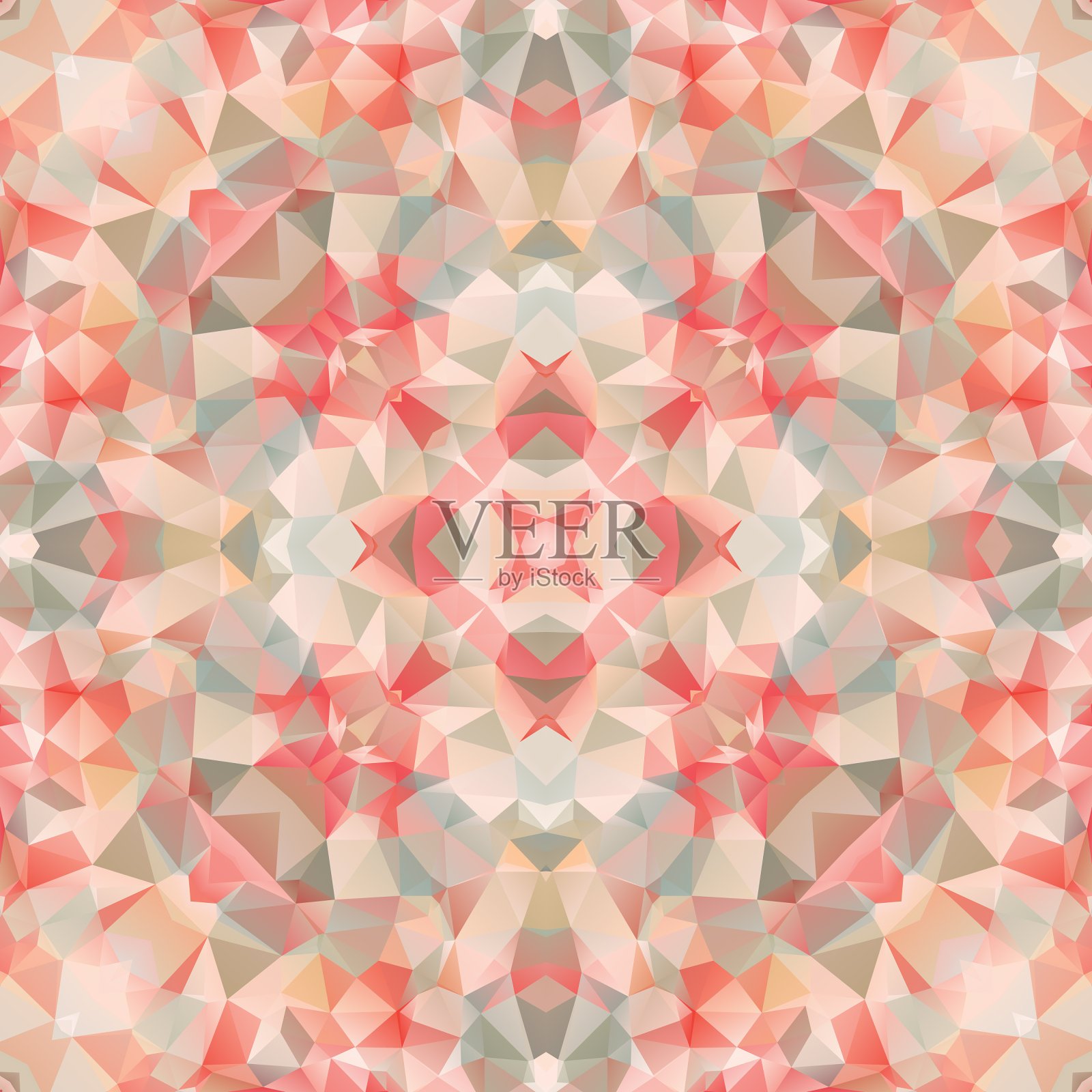 几何无缝图案设计。插画图片素材