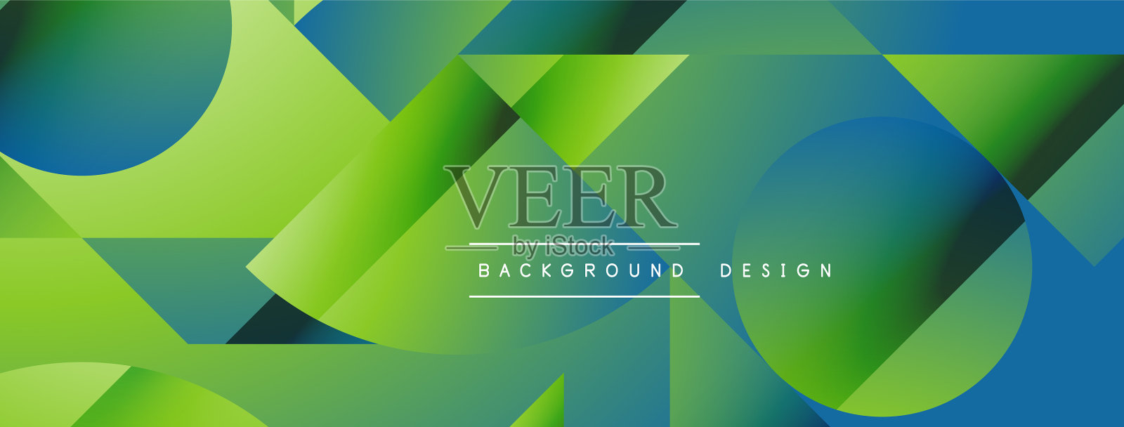 简单几何形式-动态几何插画图片素材