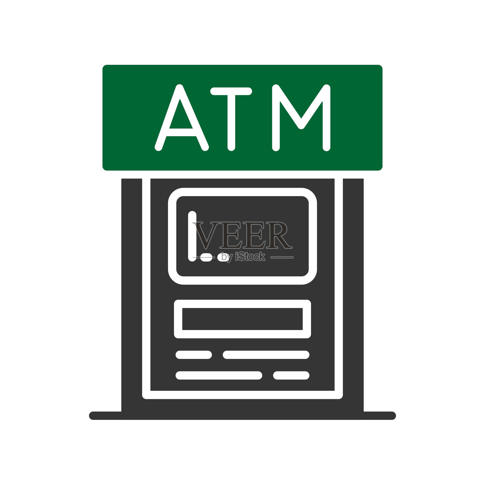 Atm图标插画图片素材