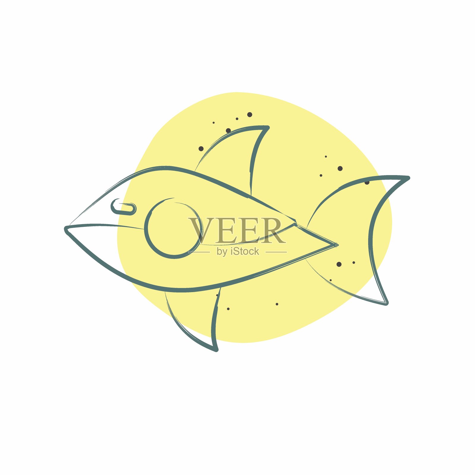 Icon高科技玩具。与未来科技相关的符号。色斑样式。简单的设计可编辑。简单的说明插画图片素材