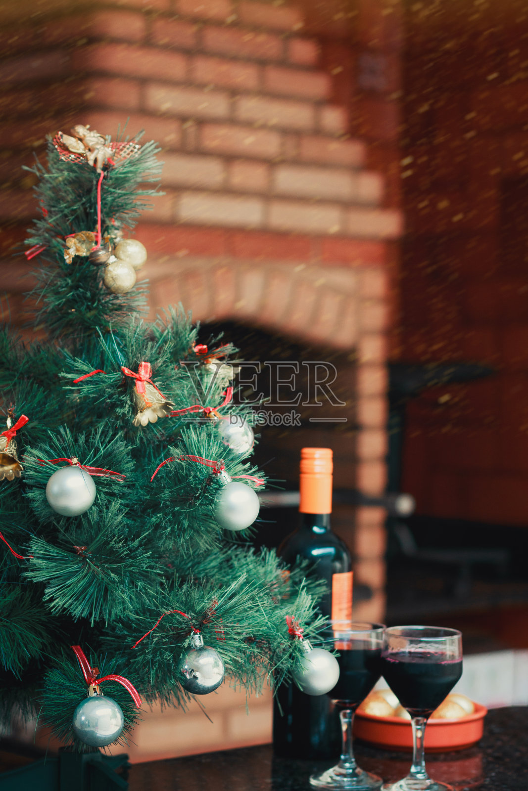 热带夏季的圣诞假期照片摄影图片