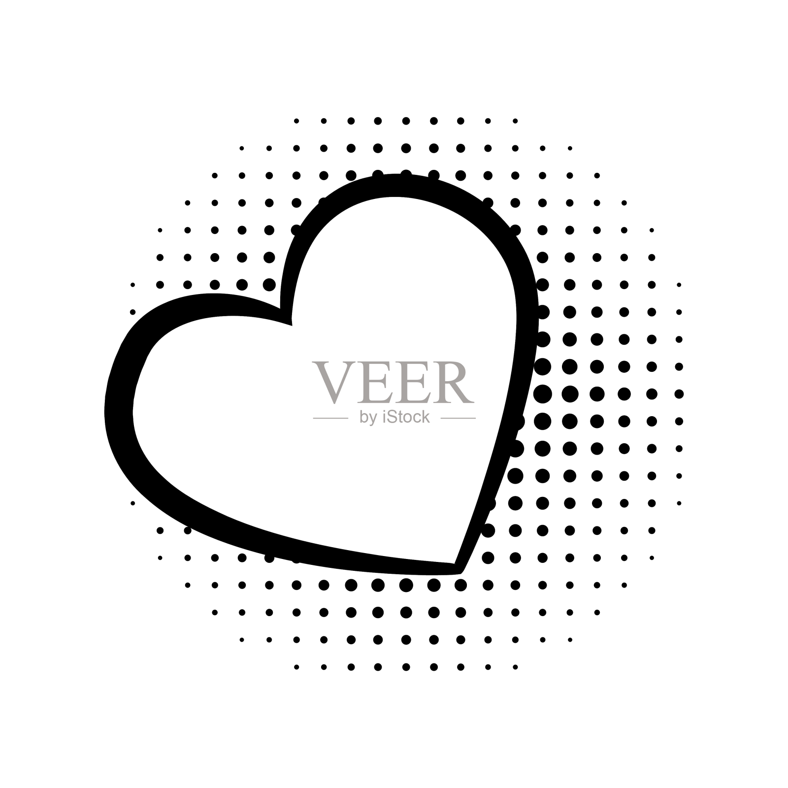 空喜剧演讲泡泡手绘复古设计元素图片