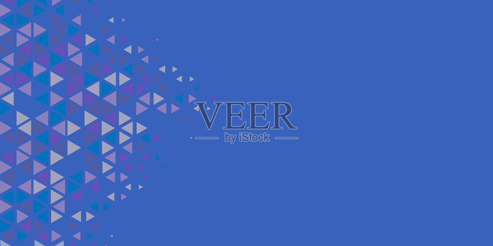 多色抽象三角形背景插画图片素材