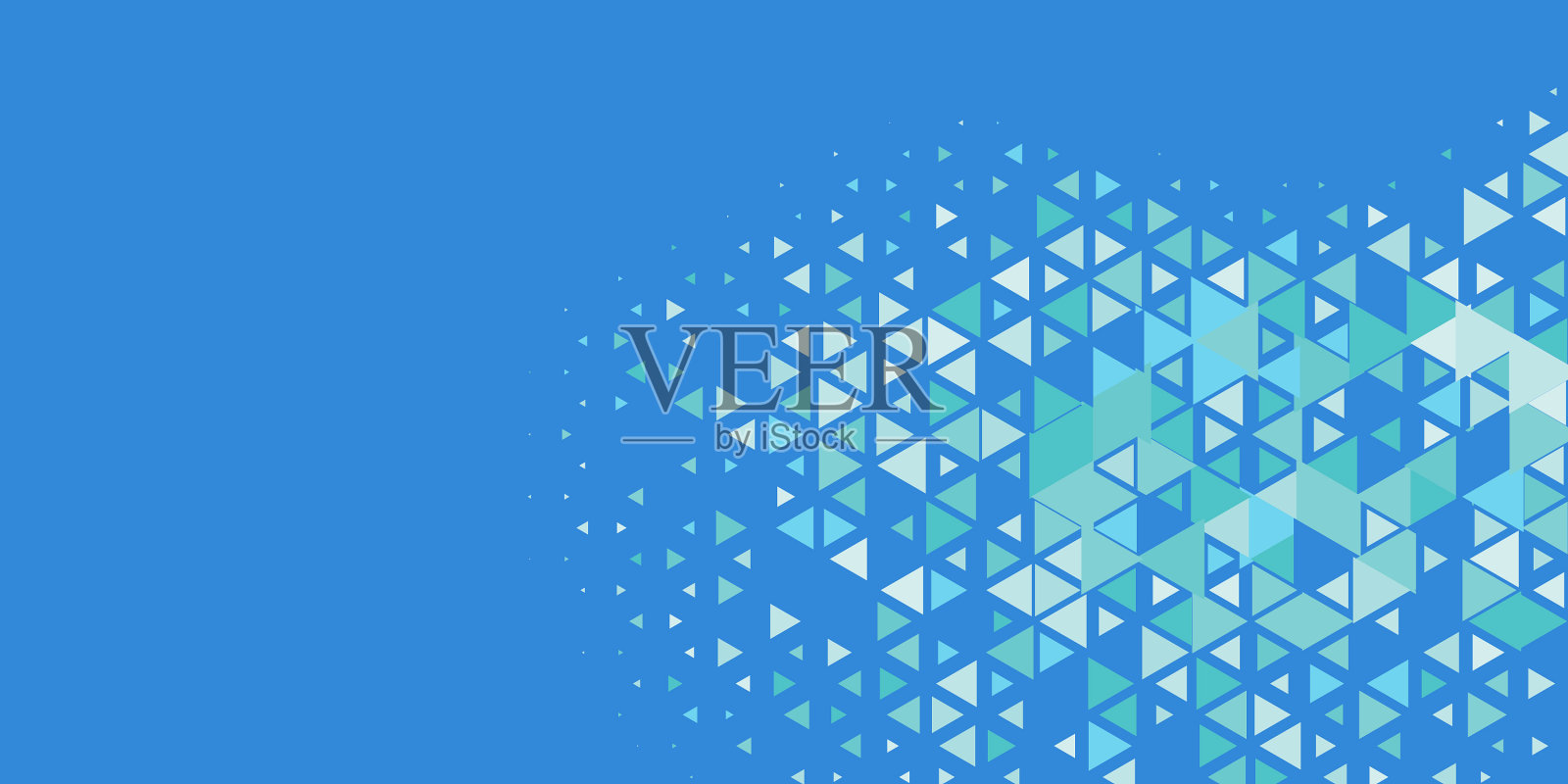 多色抽象三角形背景插画图片素材