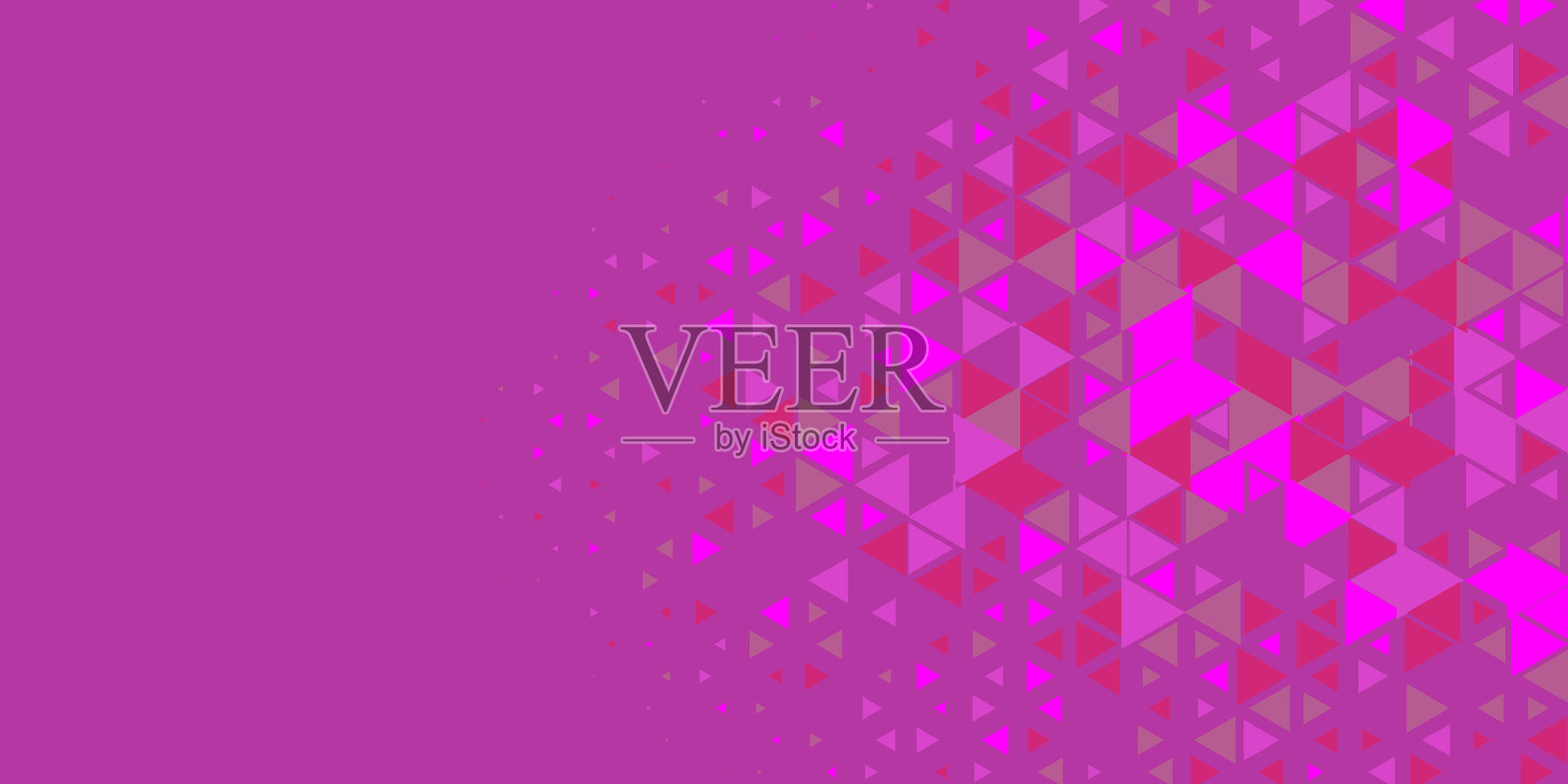 多色抽象三角形背景插画图片素材