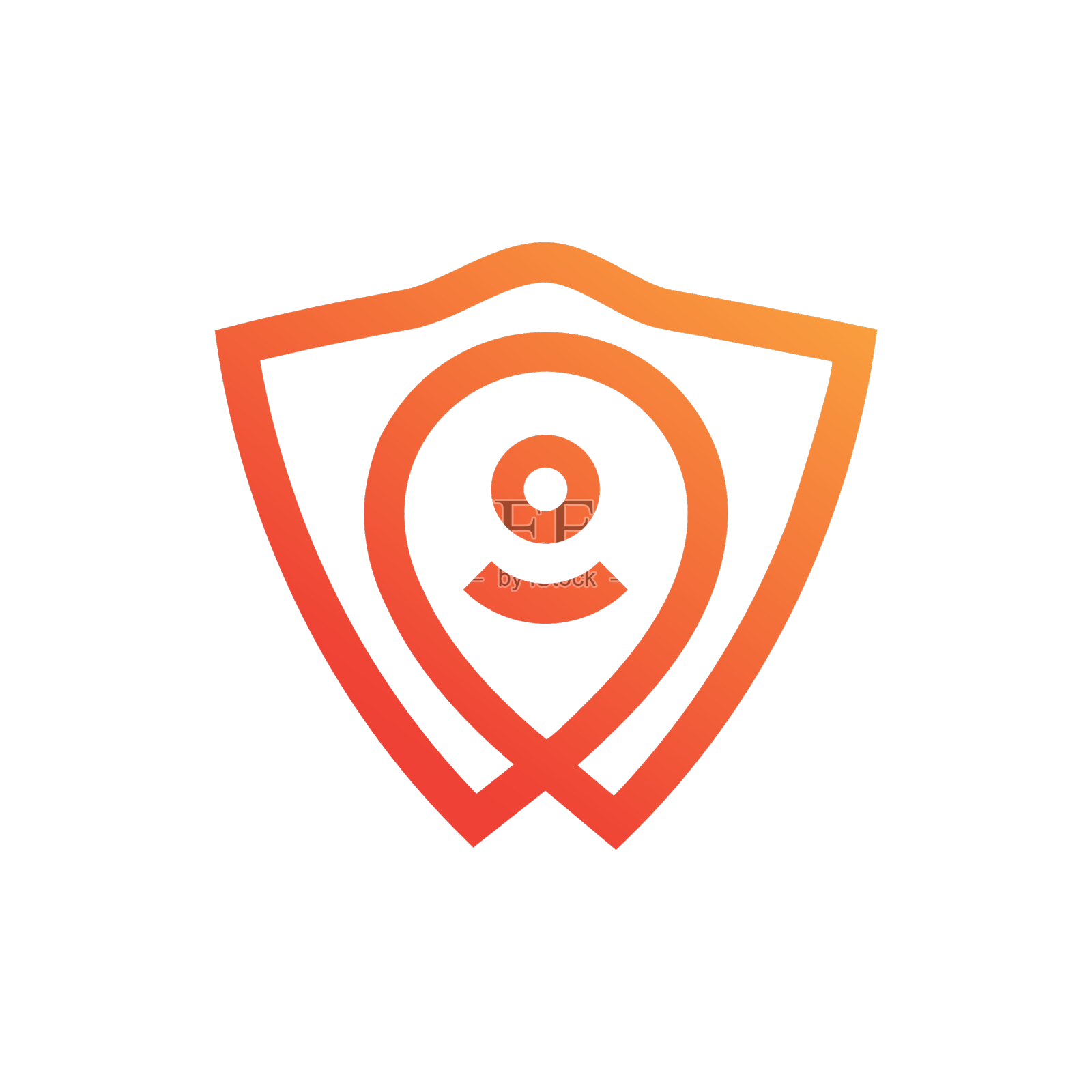 W位置图标标志设计设计元素图片