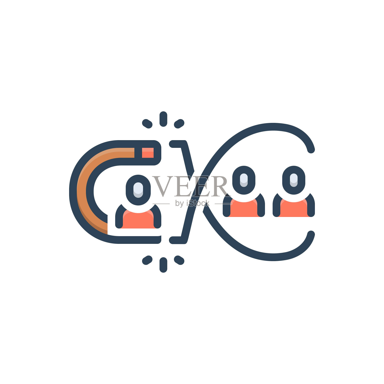 政治的政客插画图片素材