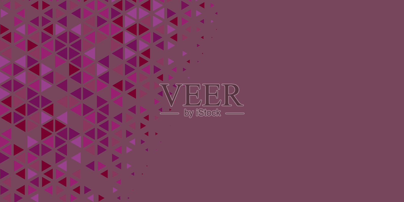 多色抽象三角形背景插画图片素材