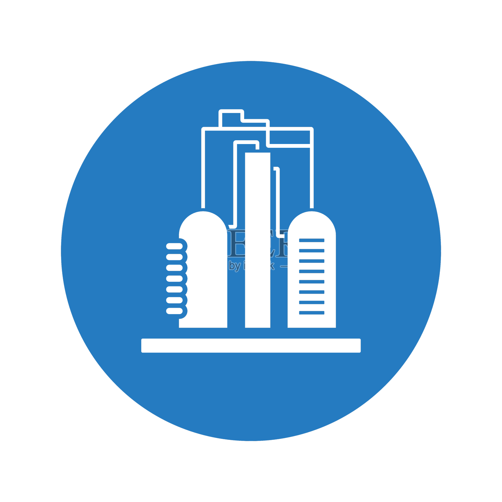 工业油厂图标设计元素图片