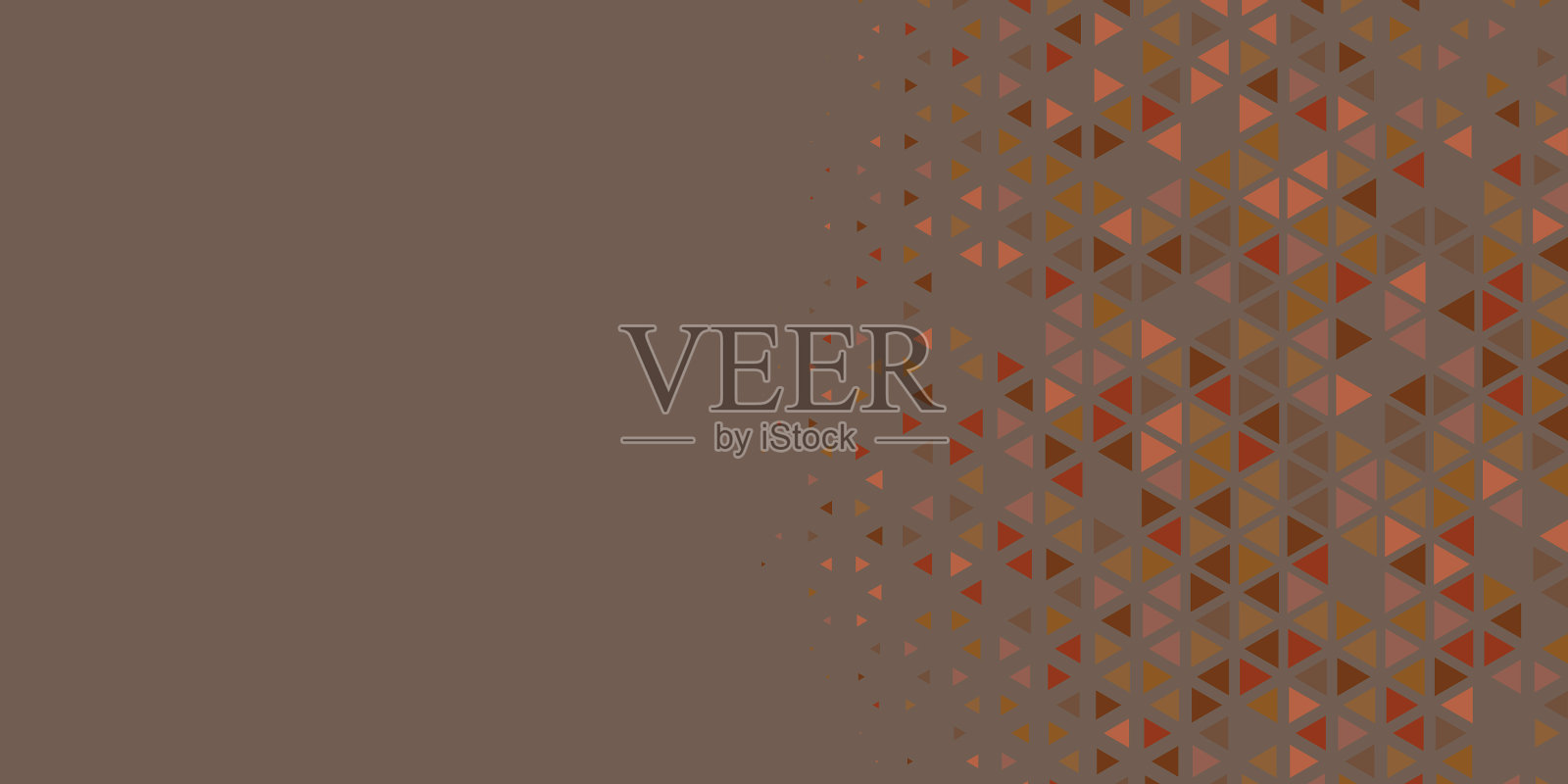 多色抽象三角形背景插画图片素材