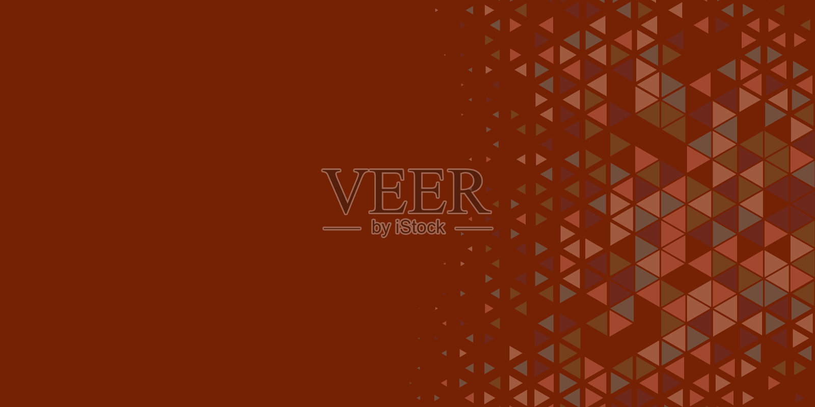 多色抽象三角形背景插画图片素材