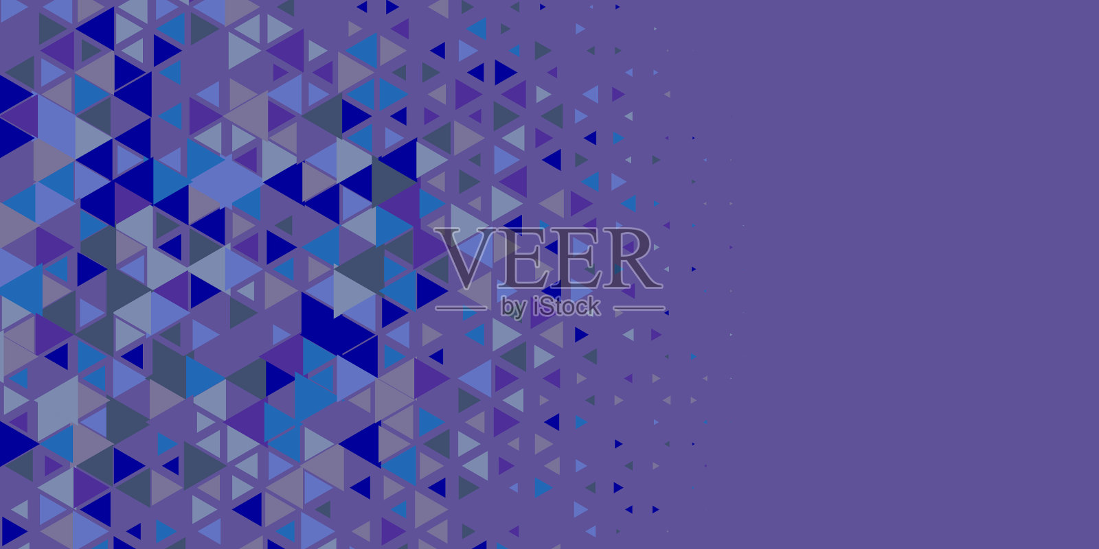 多色抽象三角形背景插画图片素材