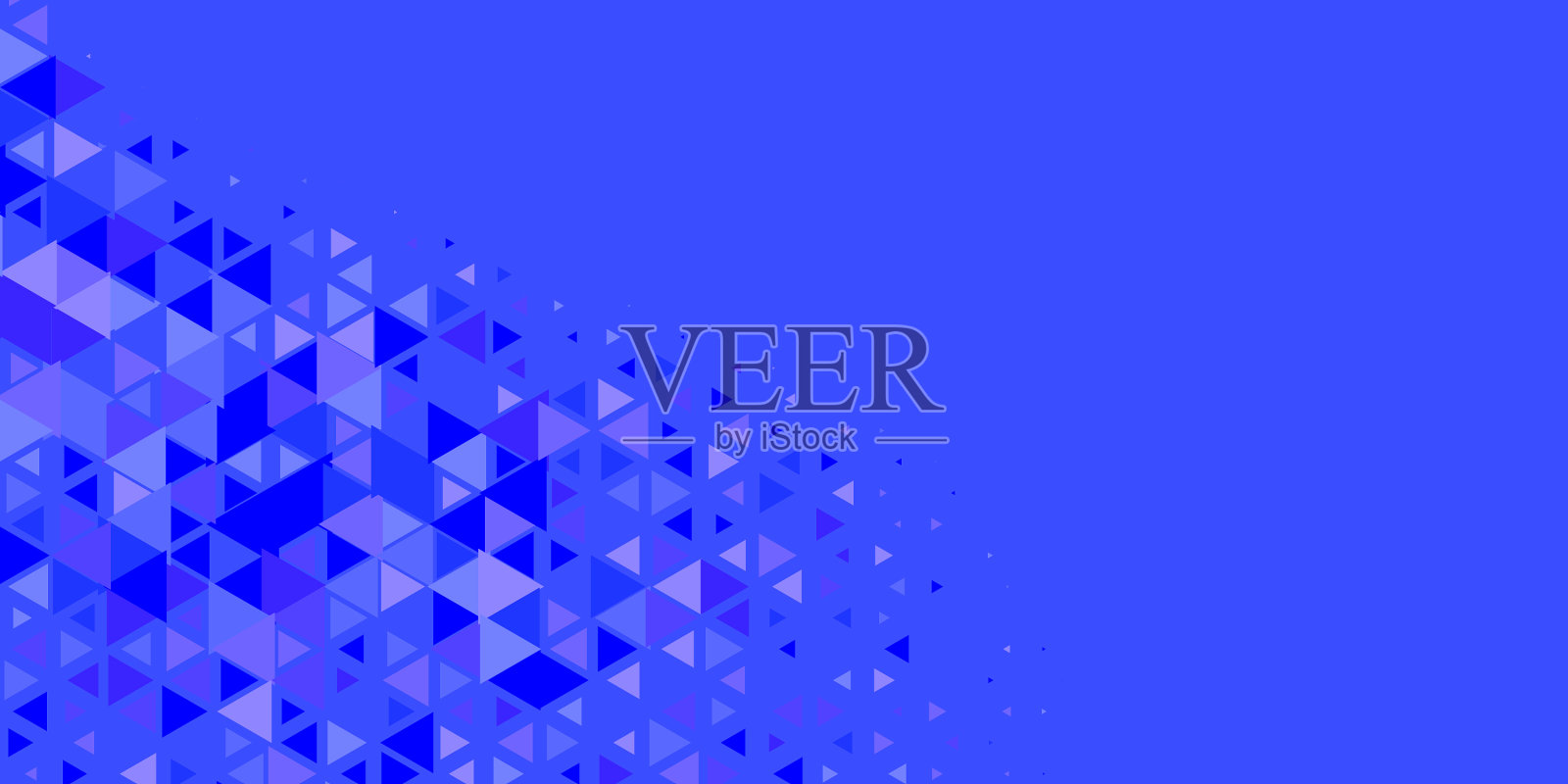 多色抽象三角形背景插画图片素材