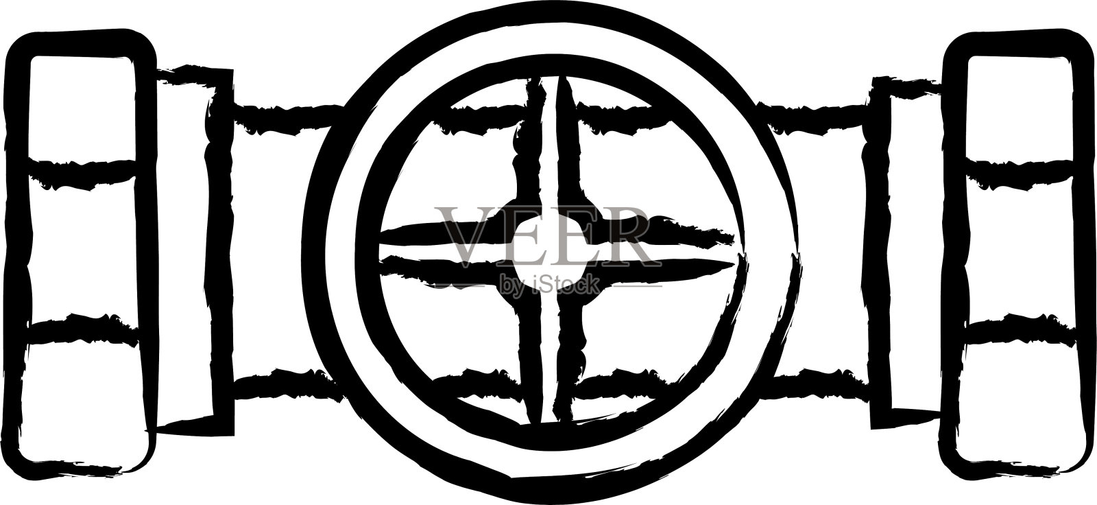 阀门手绘矢量插图插画图片素材