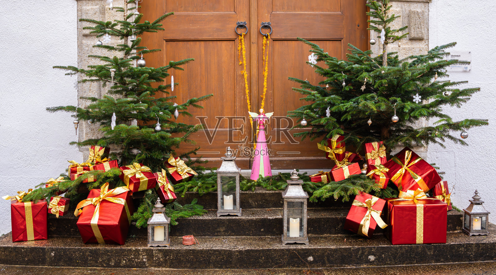圣诞装饰品照片摄影图片
