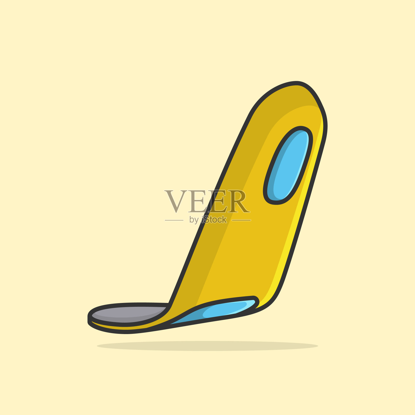 鞋垫，舒适和健康的散步。插画图片素材