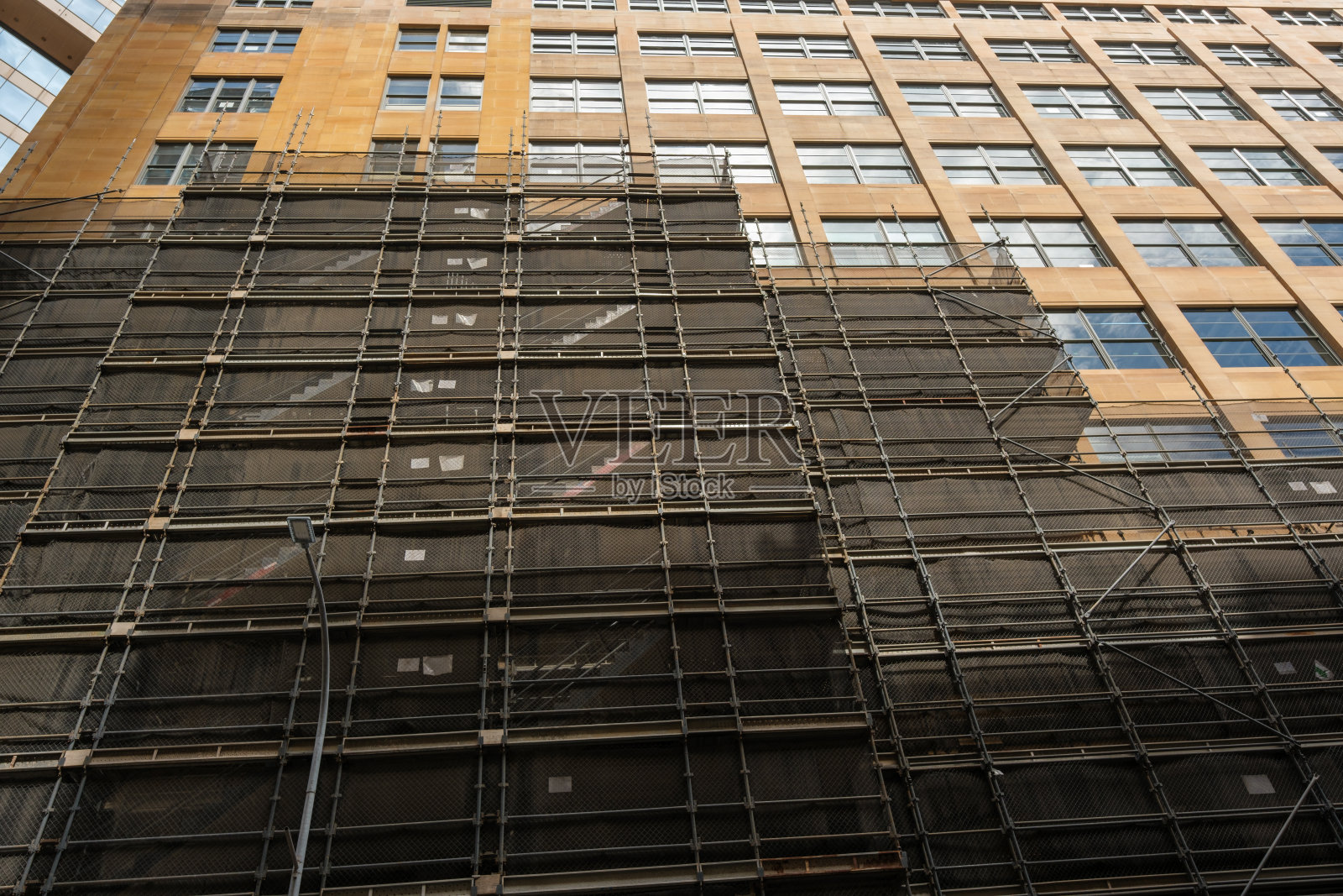 部分覆盖的城市建筑照片摄影图片