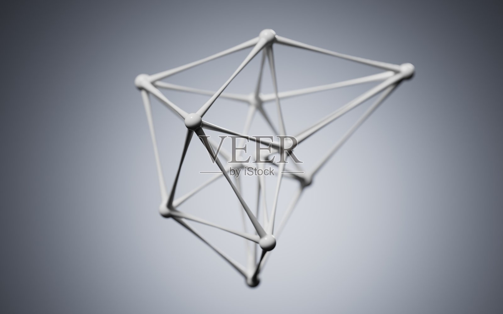 抽象的形状代表人工智能、技术、科学、创新、发现照片摄影图片