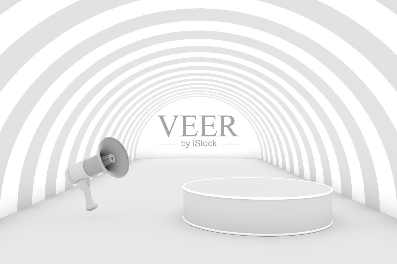 抽象背景，模拟场景几何形状的讲台进行产品展示照片摄影图片