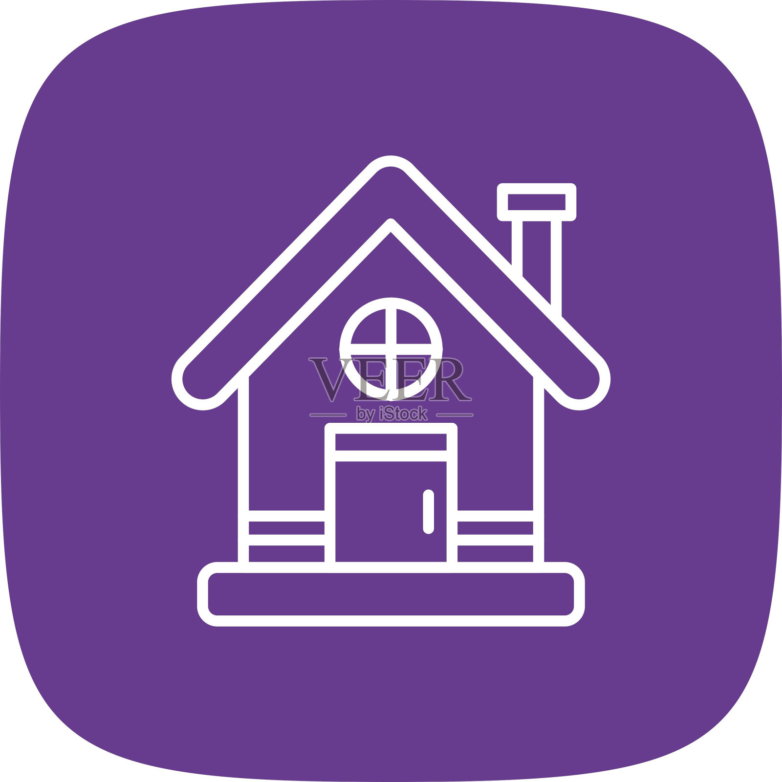 家图标插画图片素材