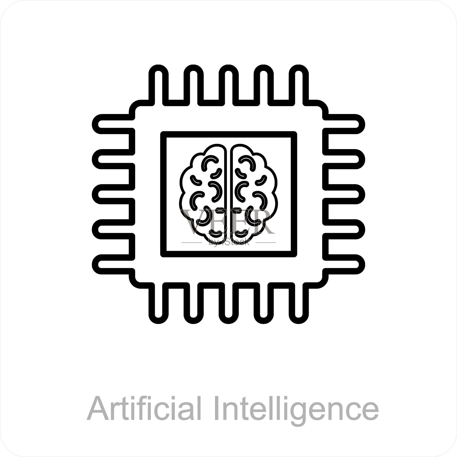 人工智能插画图片素材