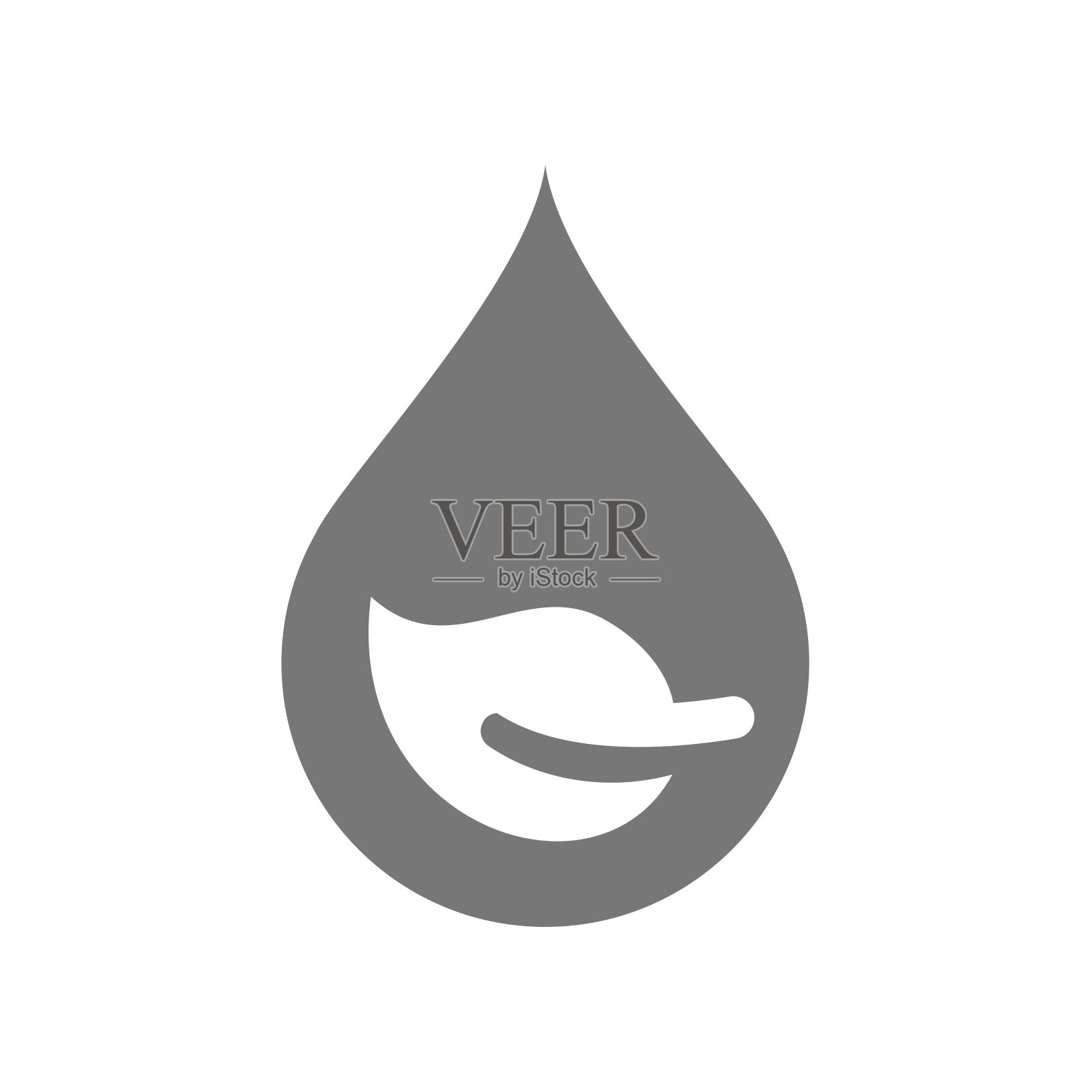 生物燃料或精油，植物为基础的矢量图标插画图片素材