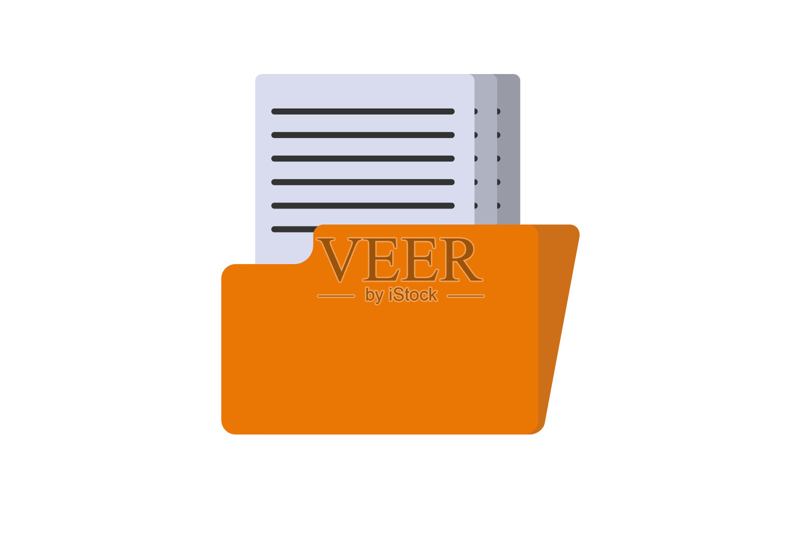 文件插画图片素材