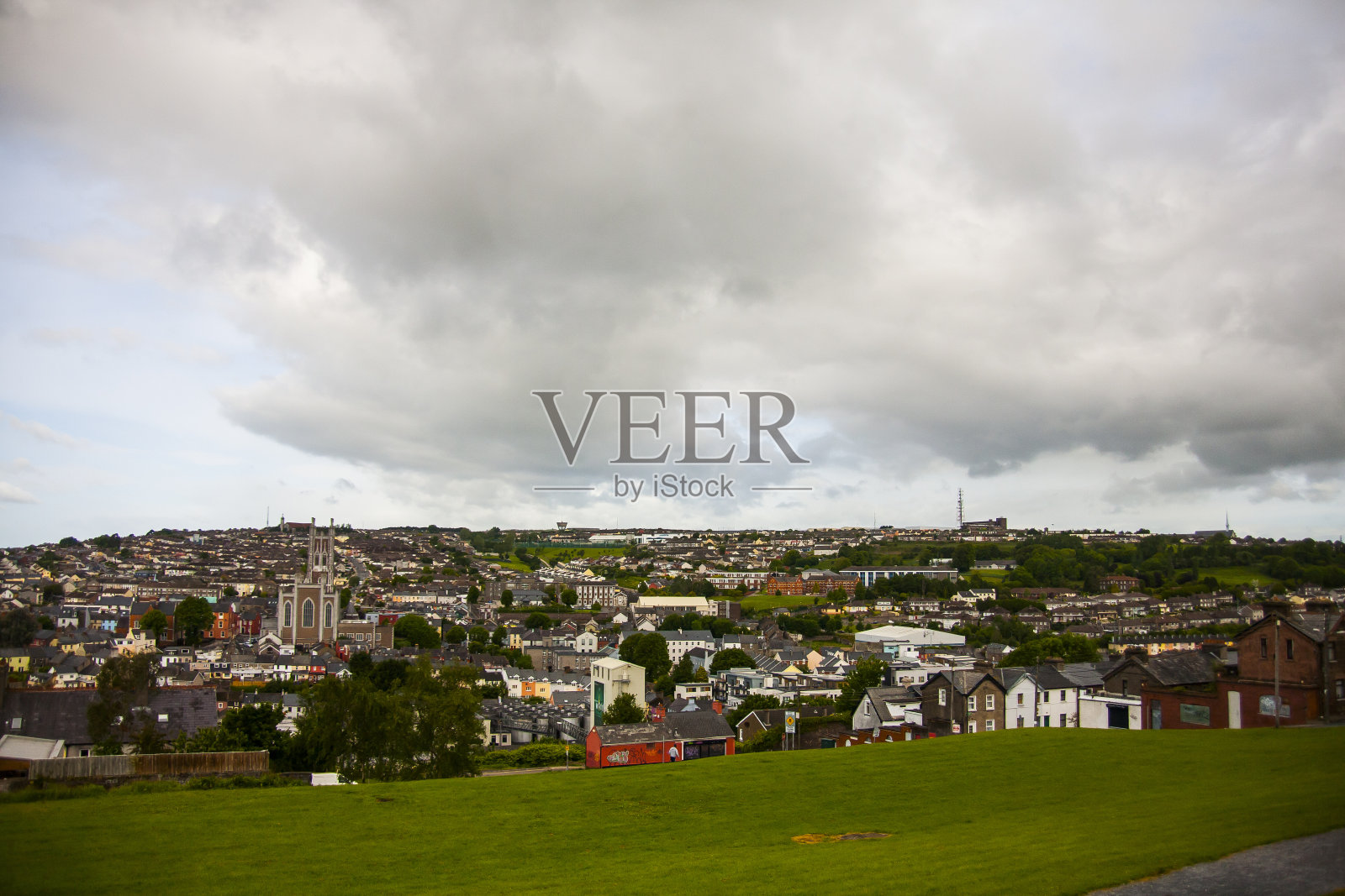 爱尔兰科克市的春景照片摄影图片