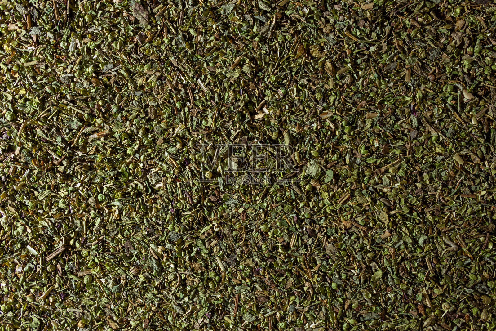 干芳香香草和调味香料混合照片摄影图片