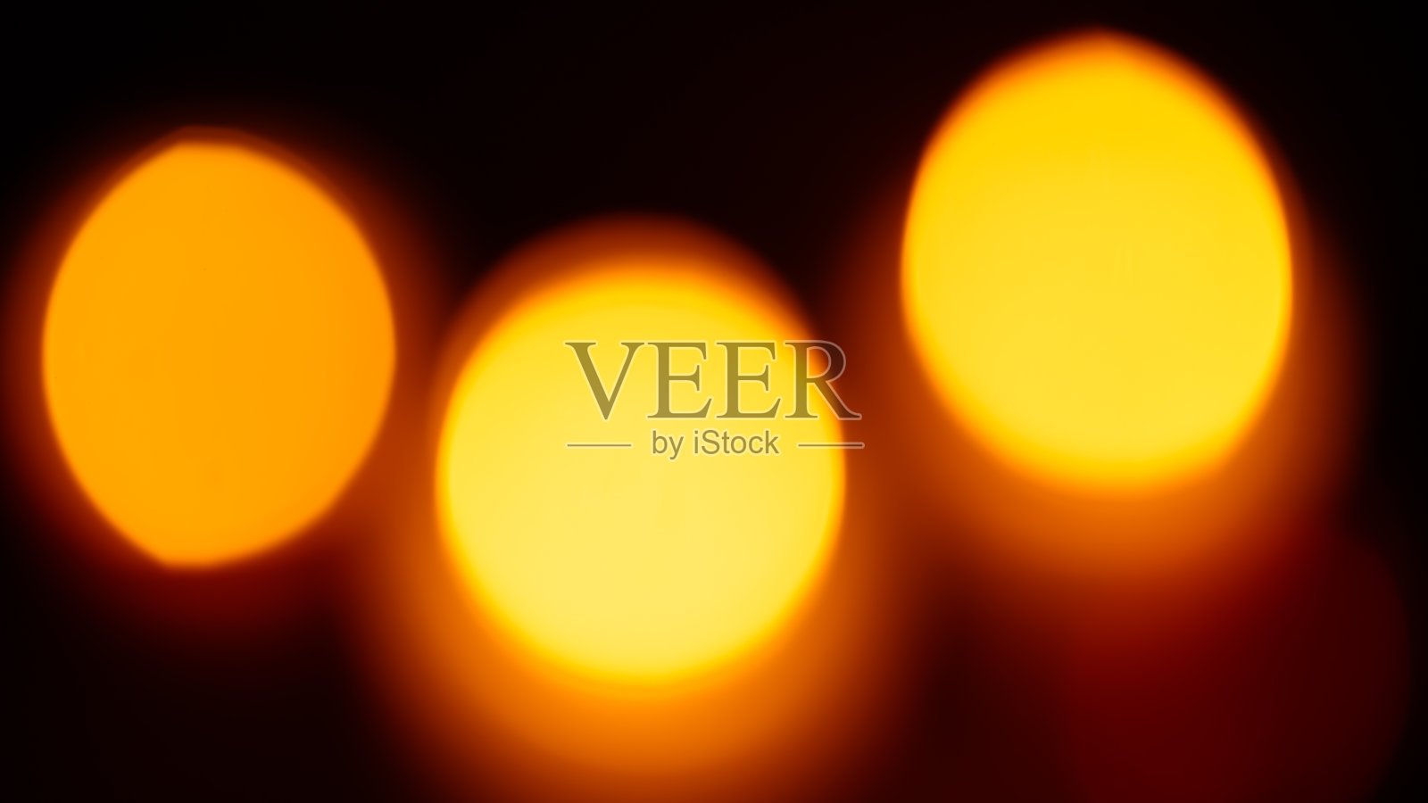 散景与金色的光，抽象背景与圆圈照片摄影图片