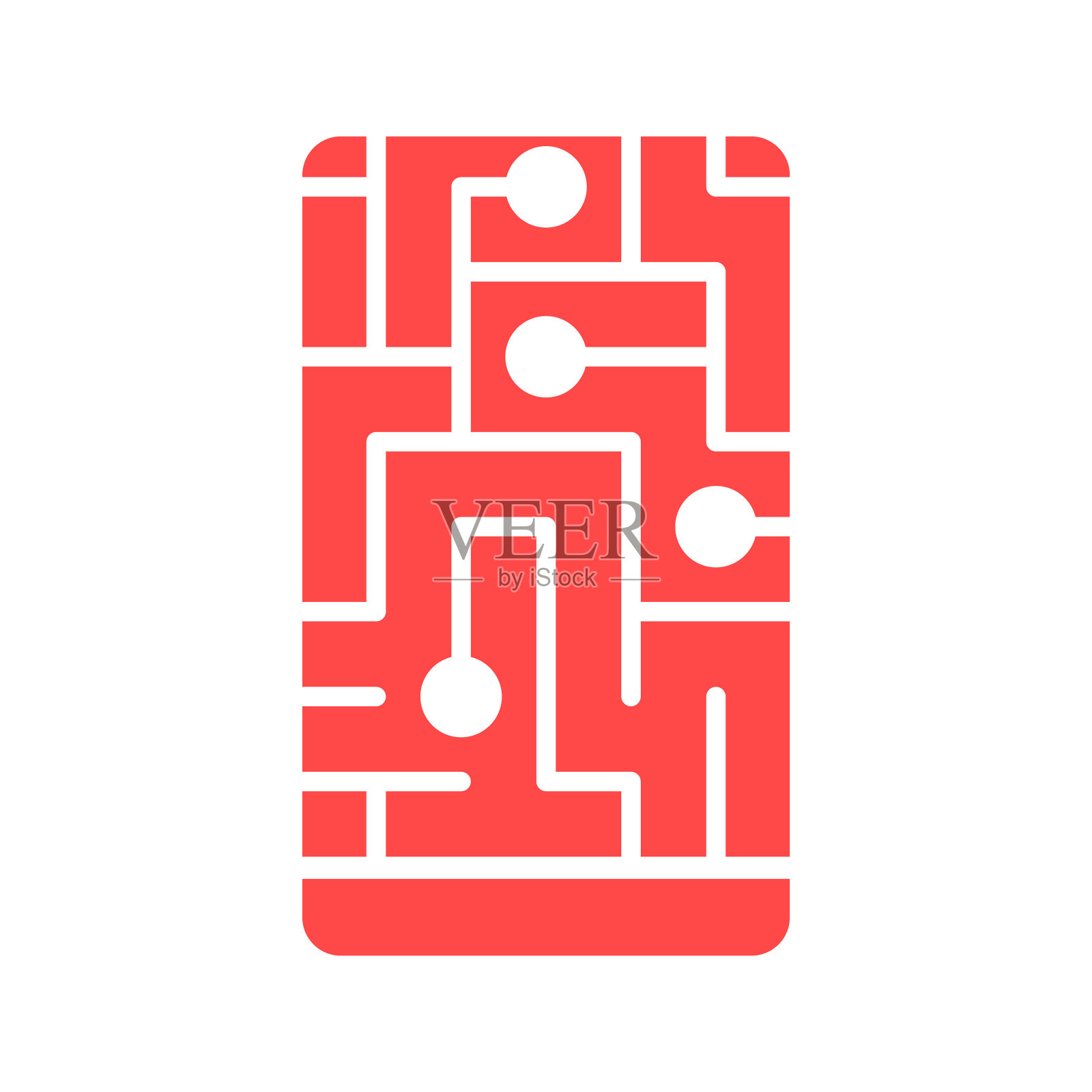 集成手机壳图标插画图片素材