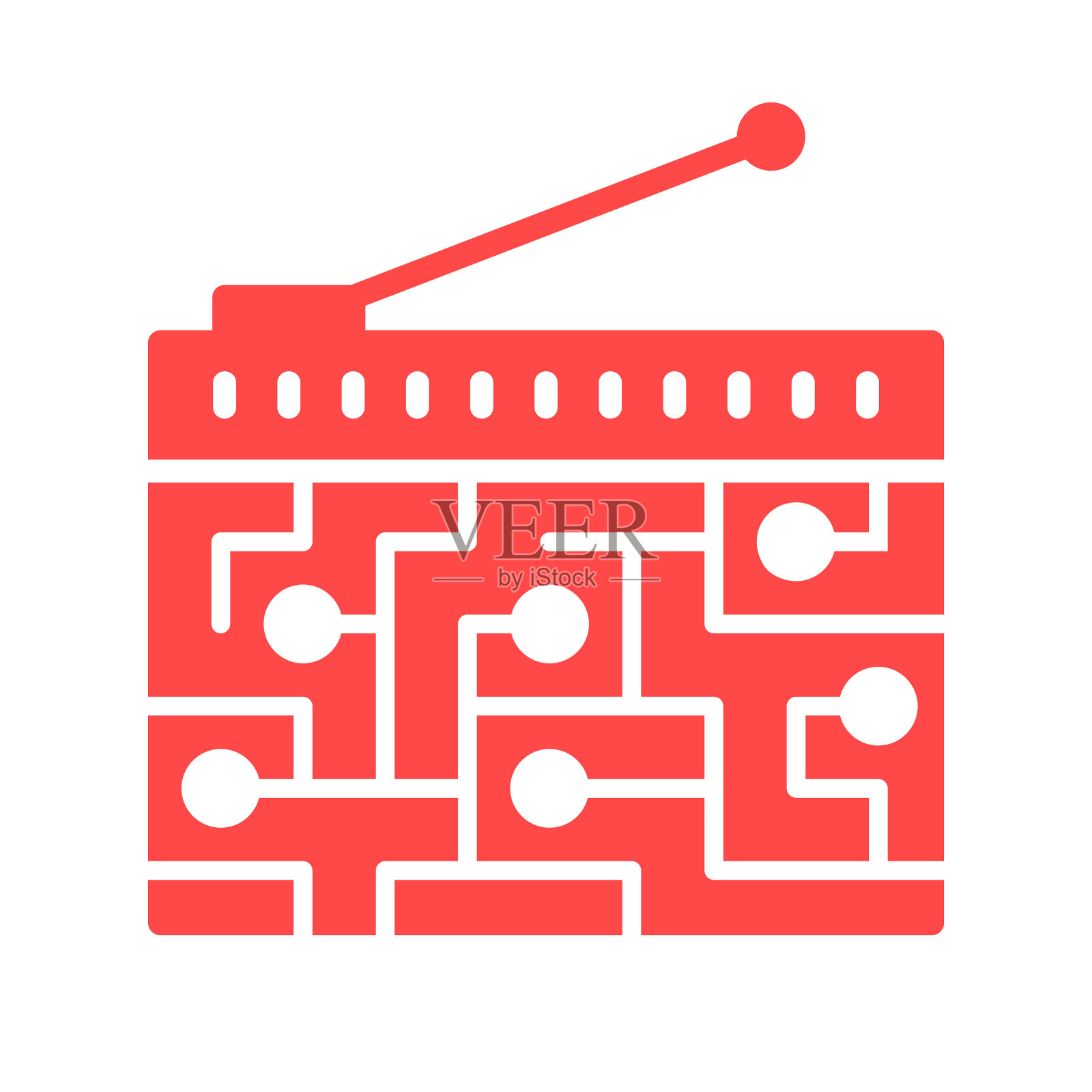 综合无线电图标插画图片素材