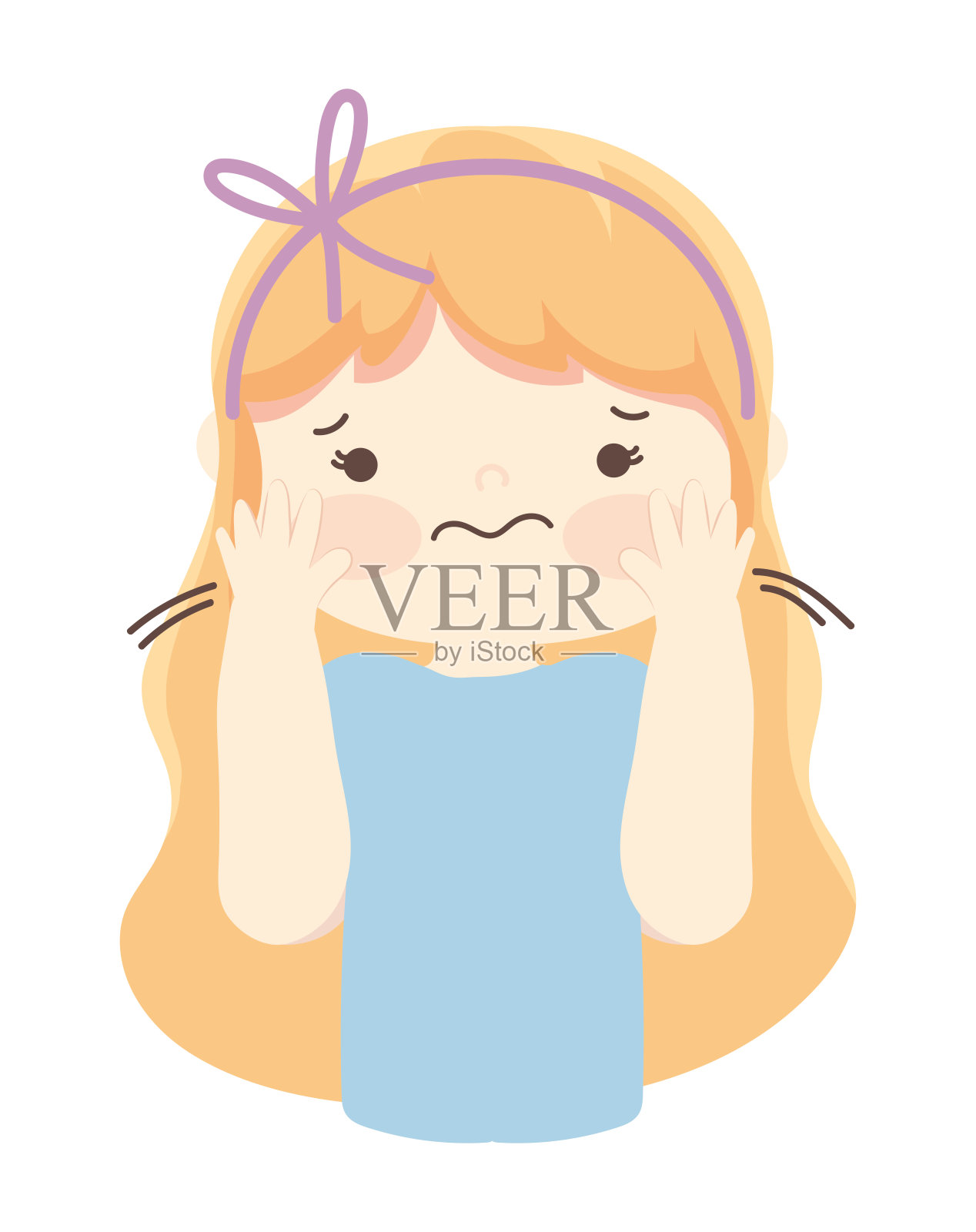 图雷特综合症插画图片素材