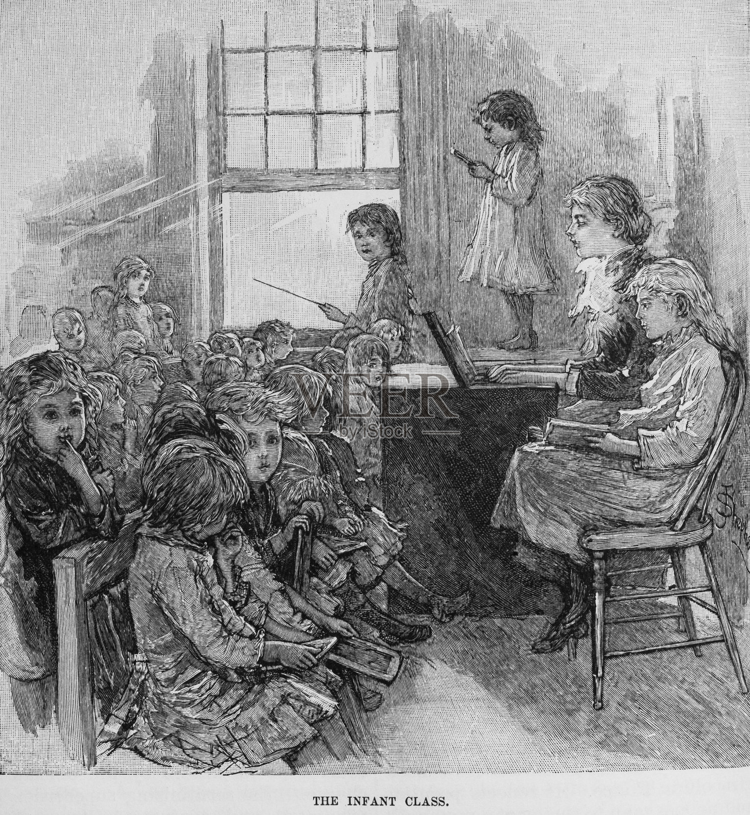 幼儿班插画图片素材