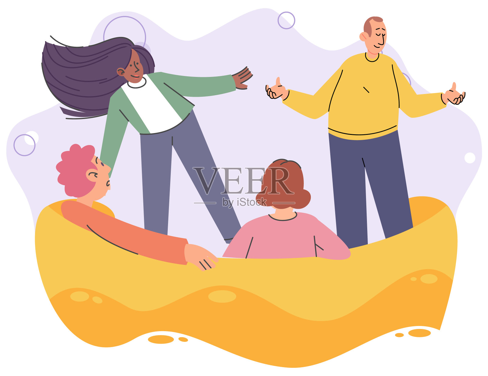 一起玩游戏花在玩游戏上的家庭时间投资于一生的纽带桌游可以让你暂时远离科技和插画图片素材