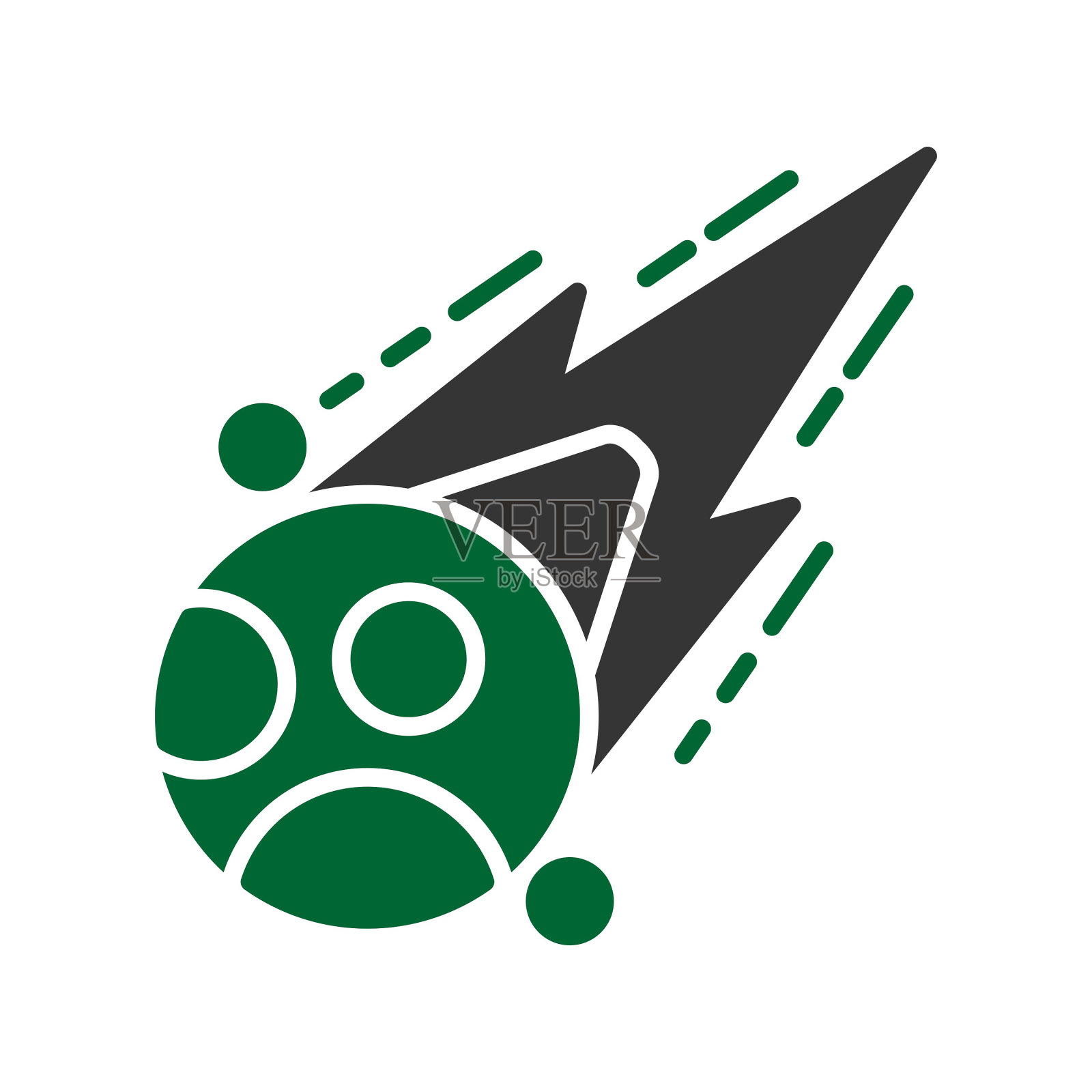 陨石图标插画图片素材