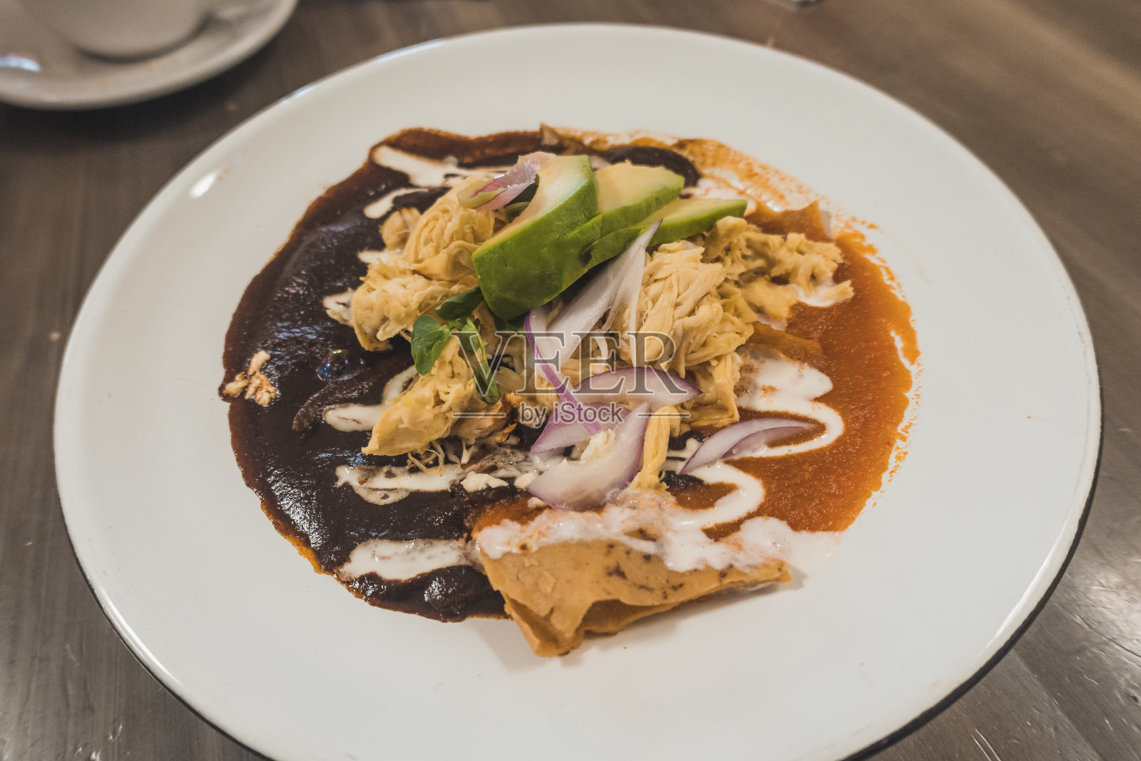 红玉米卷饼加鼹鼠玉米卷饼照片摄影图片