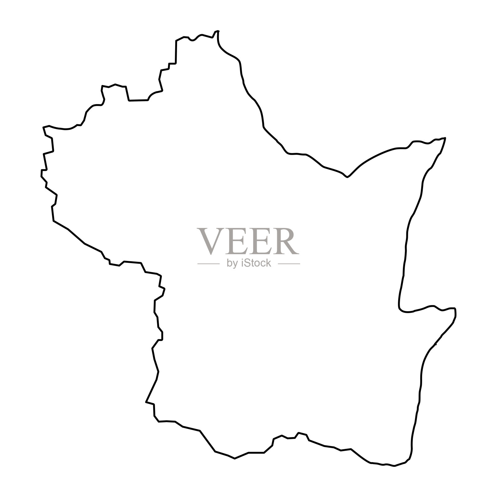 磅士卑省地图，柬埔寨行政区划。矢量插图。插画图片素材